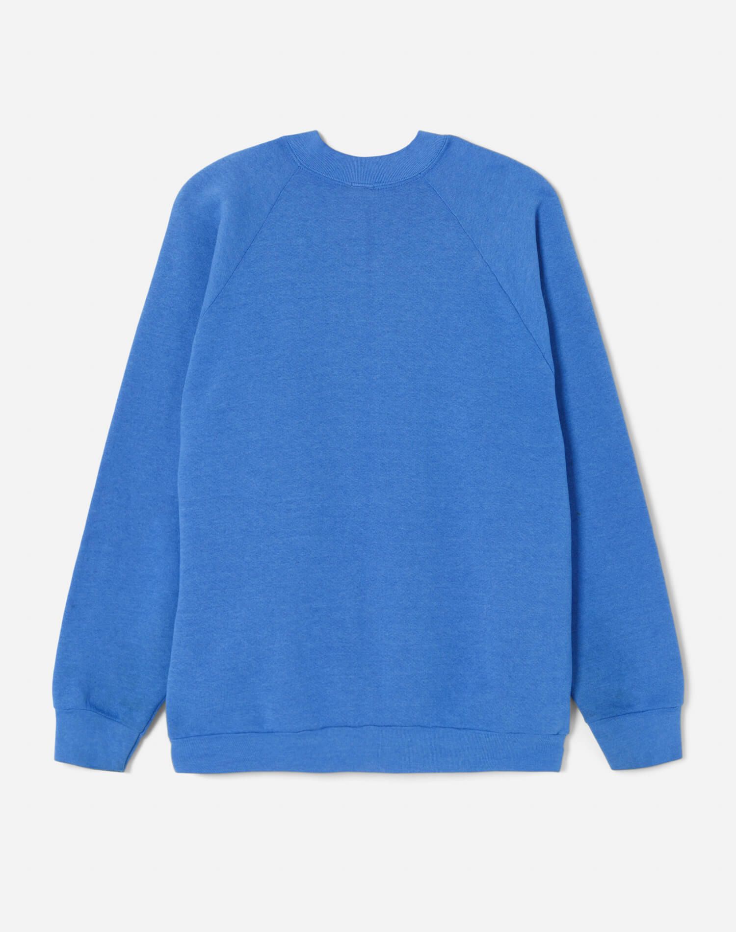 Upcycled "Paris Postcard" Sweatshirt - Blue sold by Re/Done product image thumbnail 2