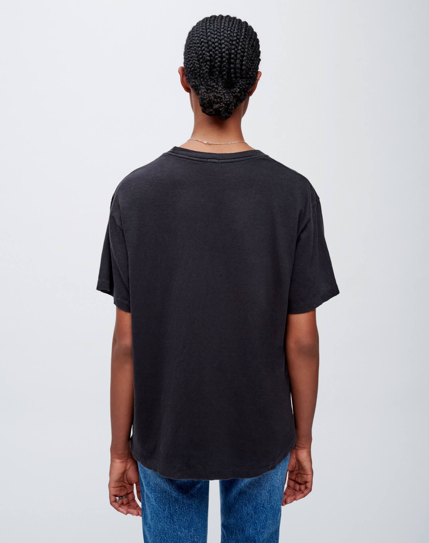90s Easy "Are You Sure" Tee - Washed Black sold by Re/Done product image thumbnail 5