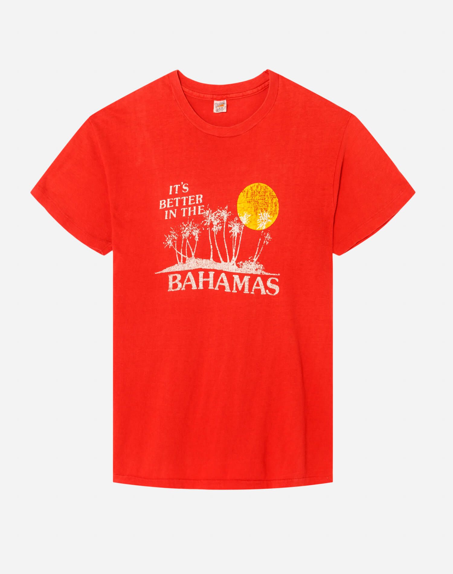 1970/80s "Bahamas" Palm Tree Tee - #109 sold by Re/Done