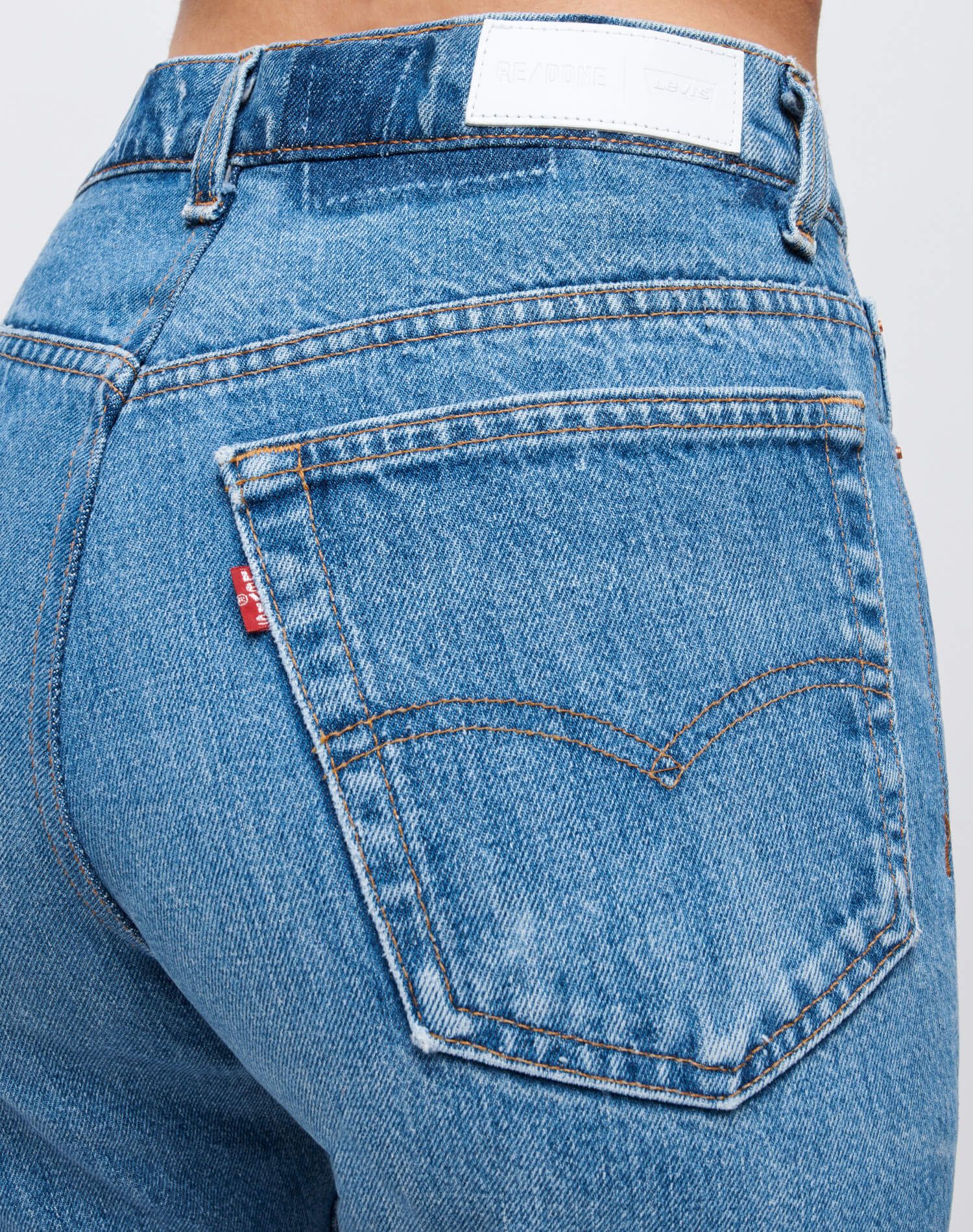 Levi's 70s Loose Flare - Indigo sold by Re/Done product image thumbnail 7