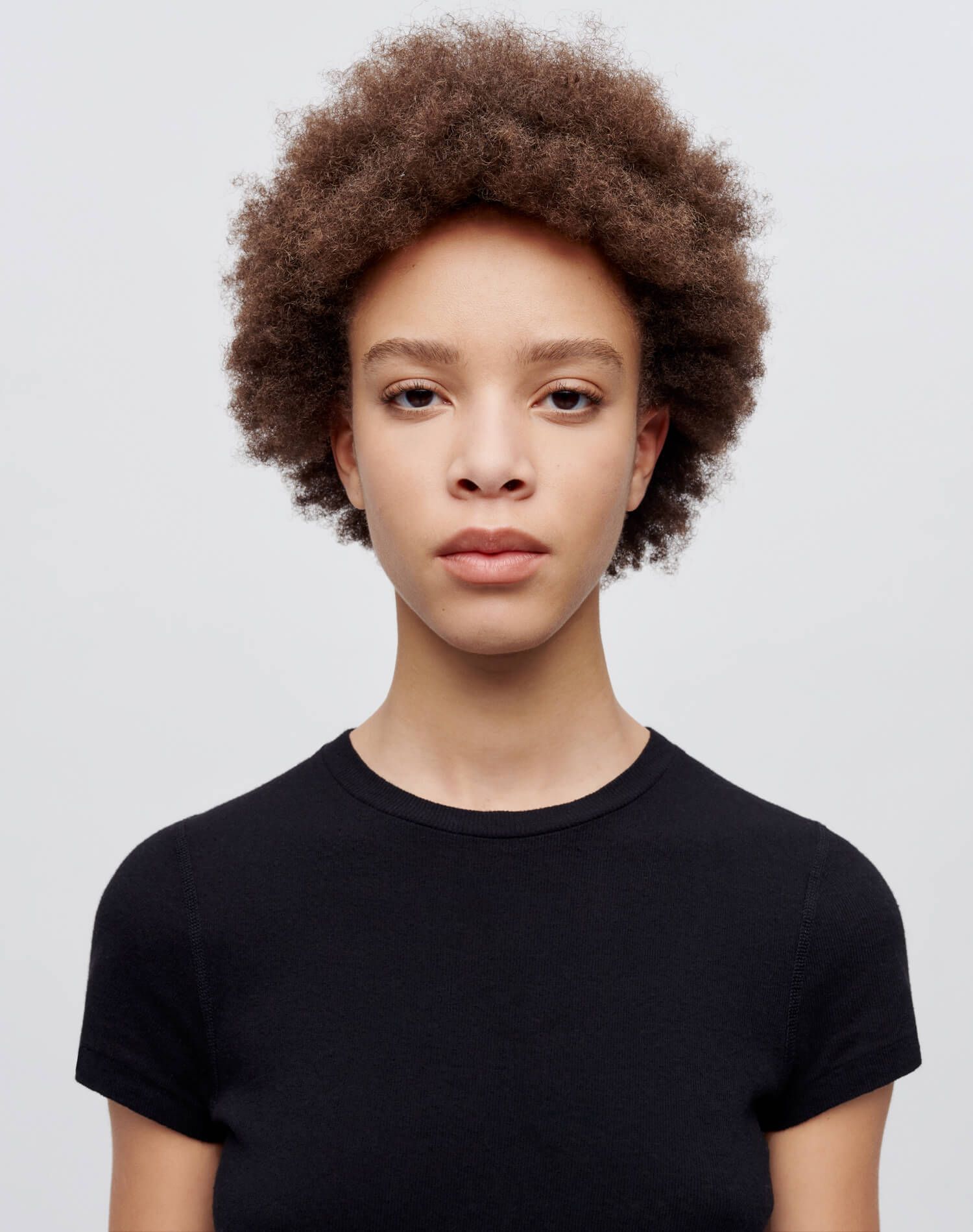 Hanes Baby Tee - Vintage Black sold by Re/Done product image thumbnail 3