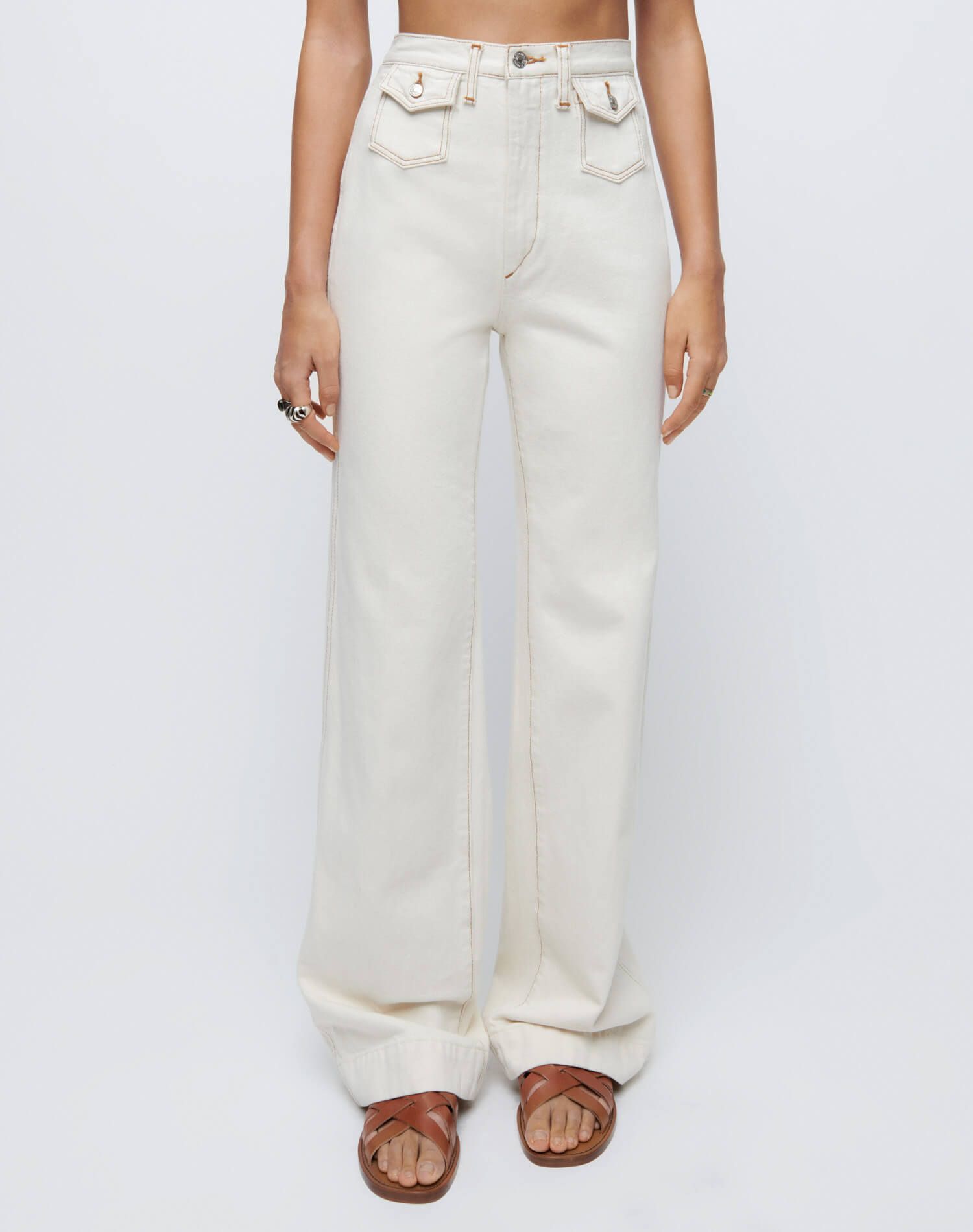 70s Pocket Wide Leg - Rinsed Birch sold by Re/Done product image thumbnail 3