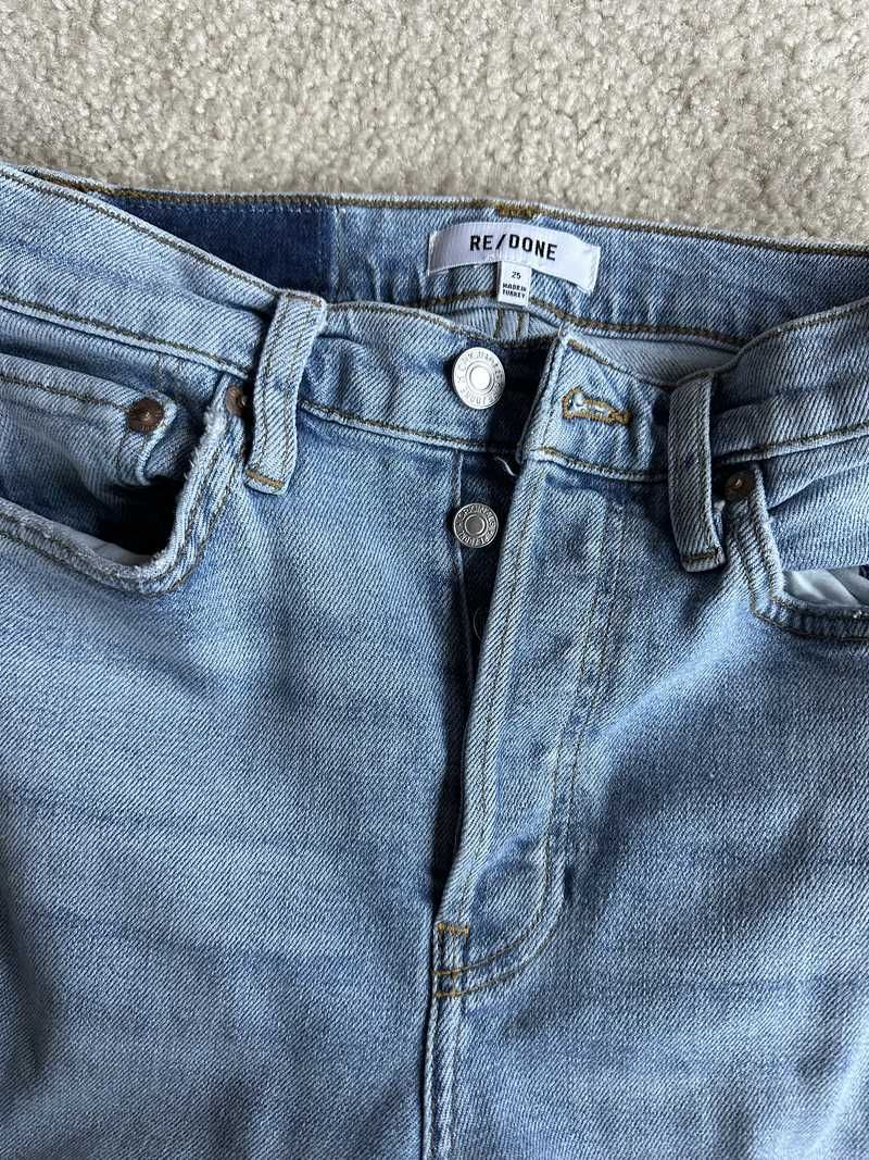 Comfort Stretch High Rise Ankle Crop - Mid 90s sold by Re/Done product image thumbnail 3