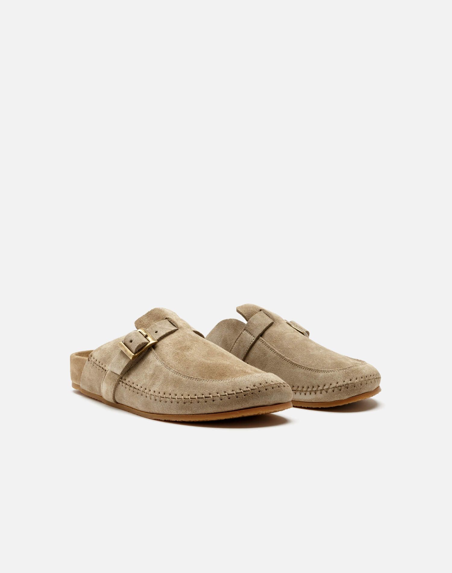 70s Moc Slide - Taupe Suede sold by Re/Done product image thumbnail 3