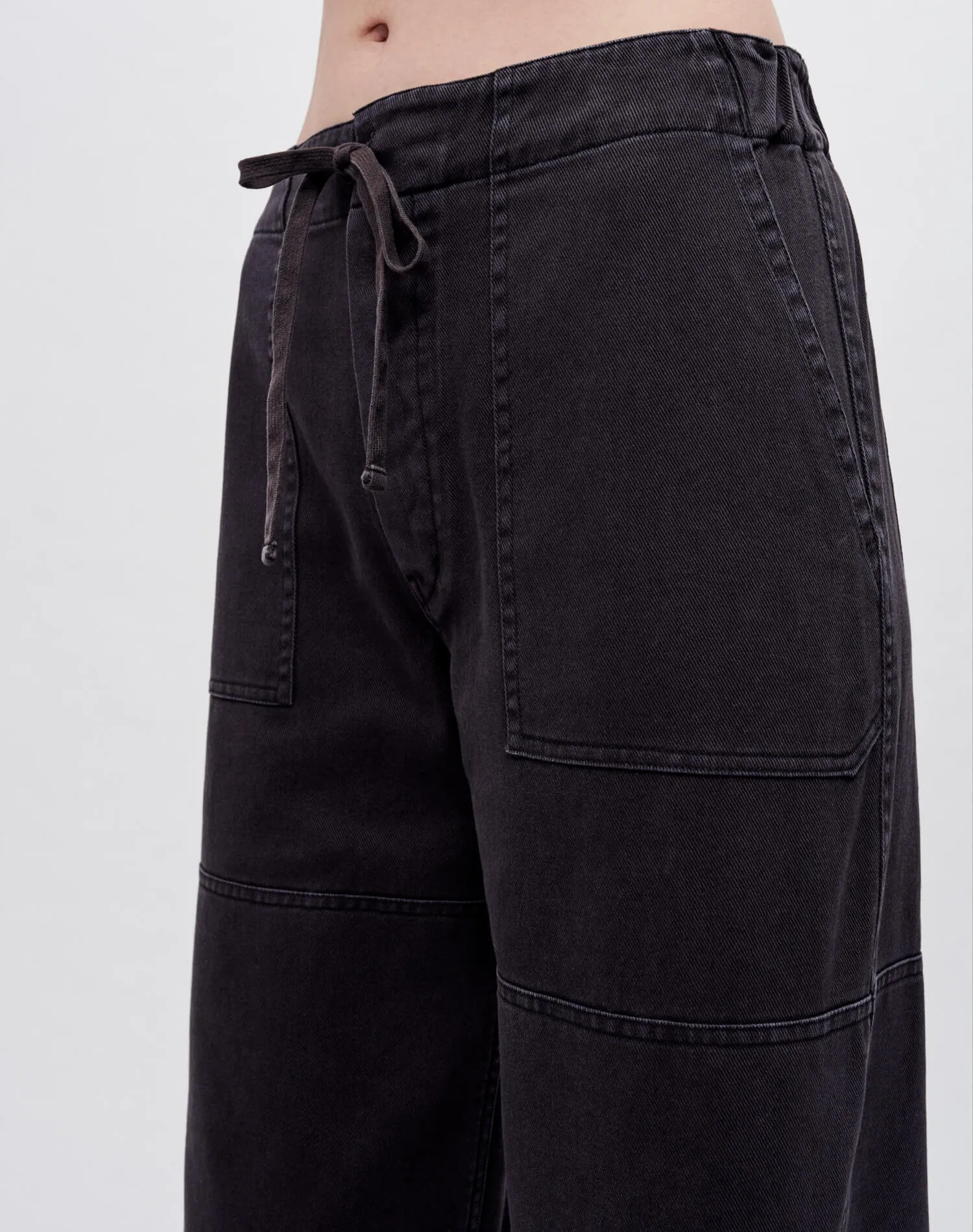 Beach Pant - Washed Black sold by Re/Done product image thumbnail 5