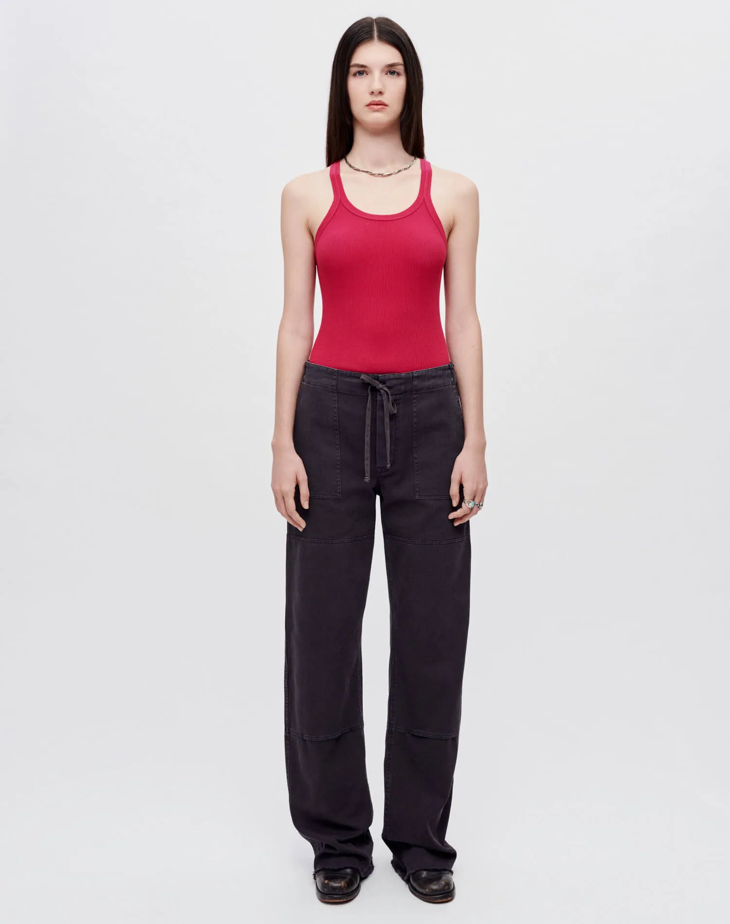 Beach Pant - Washed Black sold by Re/Done product image thumbnail 2