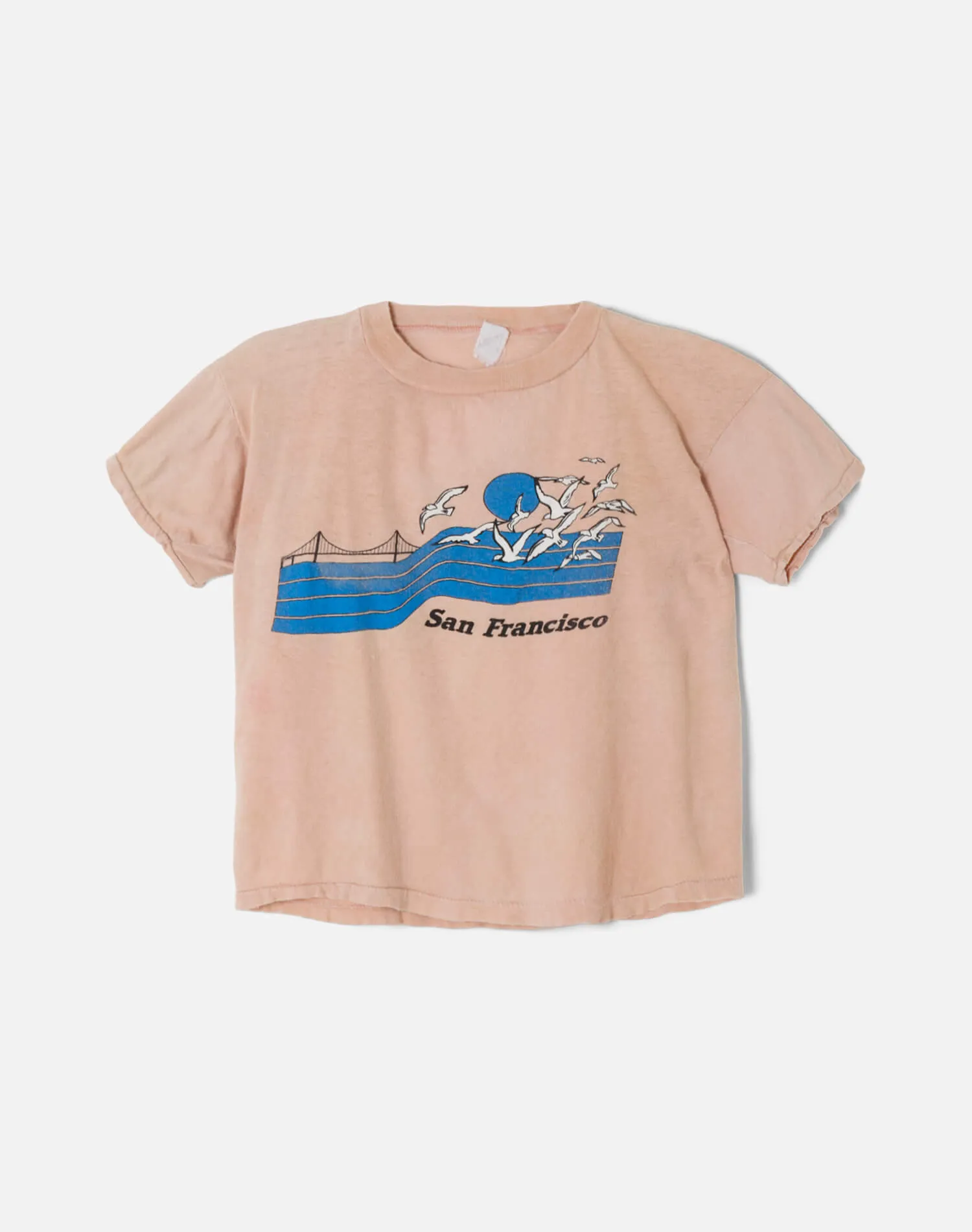 70s San Francisco Crop Tee sold by Re/Done