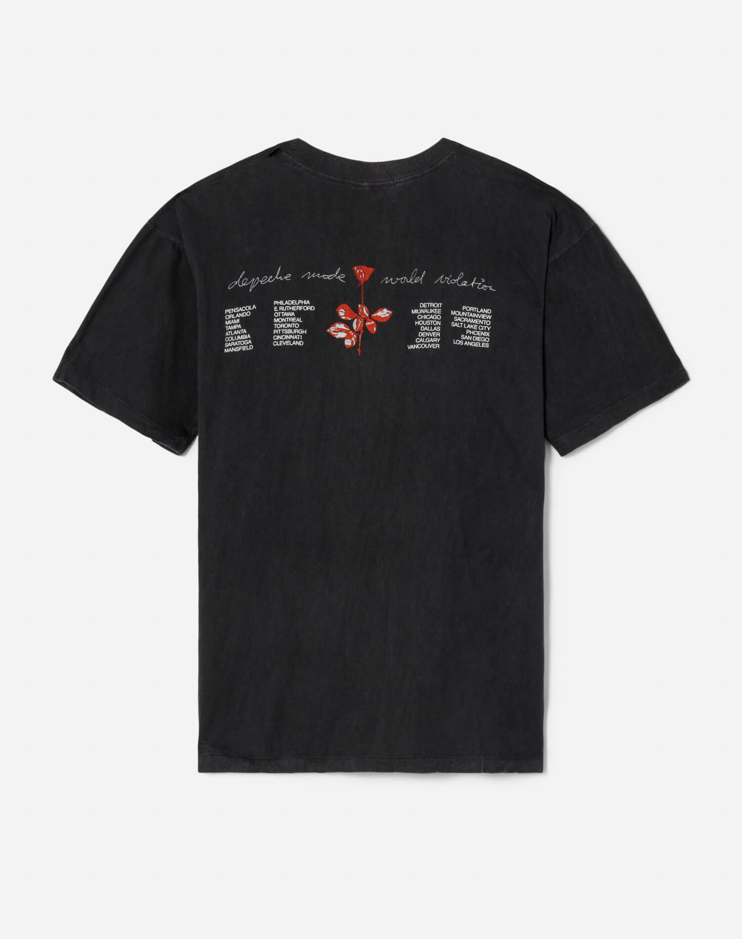 1990 Depeche Mode "World Violator" Tour Tee sold by Re/Done product image thumbnail 2