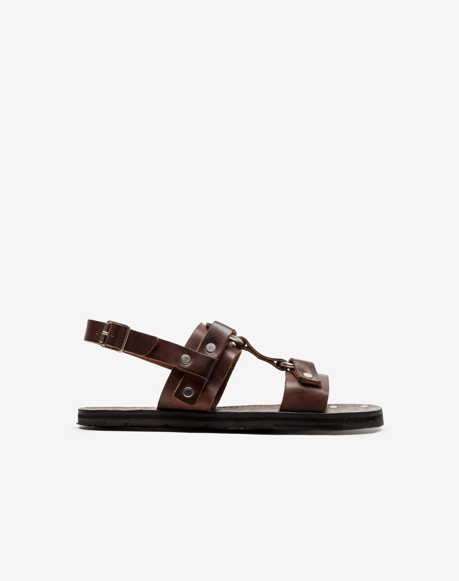 70s Tire Tread Sandal - Worn Brown sold by Re/Done