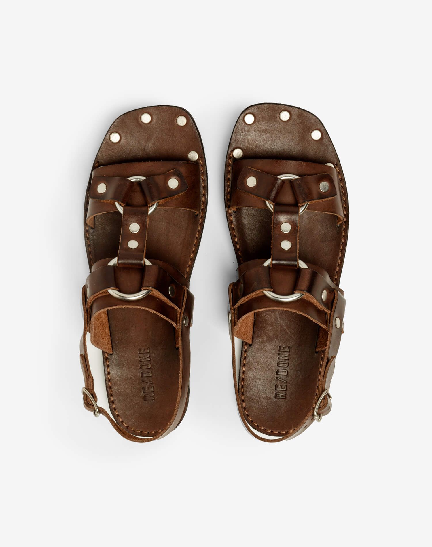 70s Tire Tread Sandal - Worn Brown sold by Re/Done product image thumbnail 4