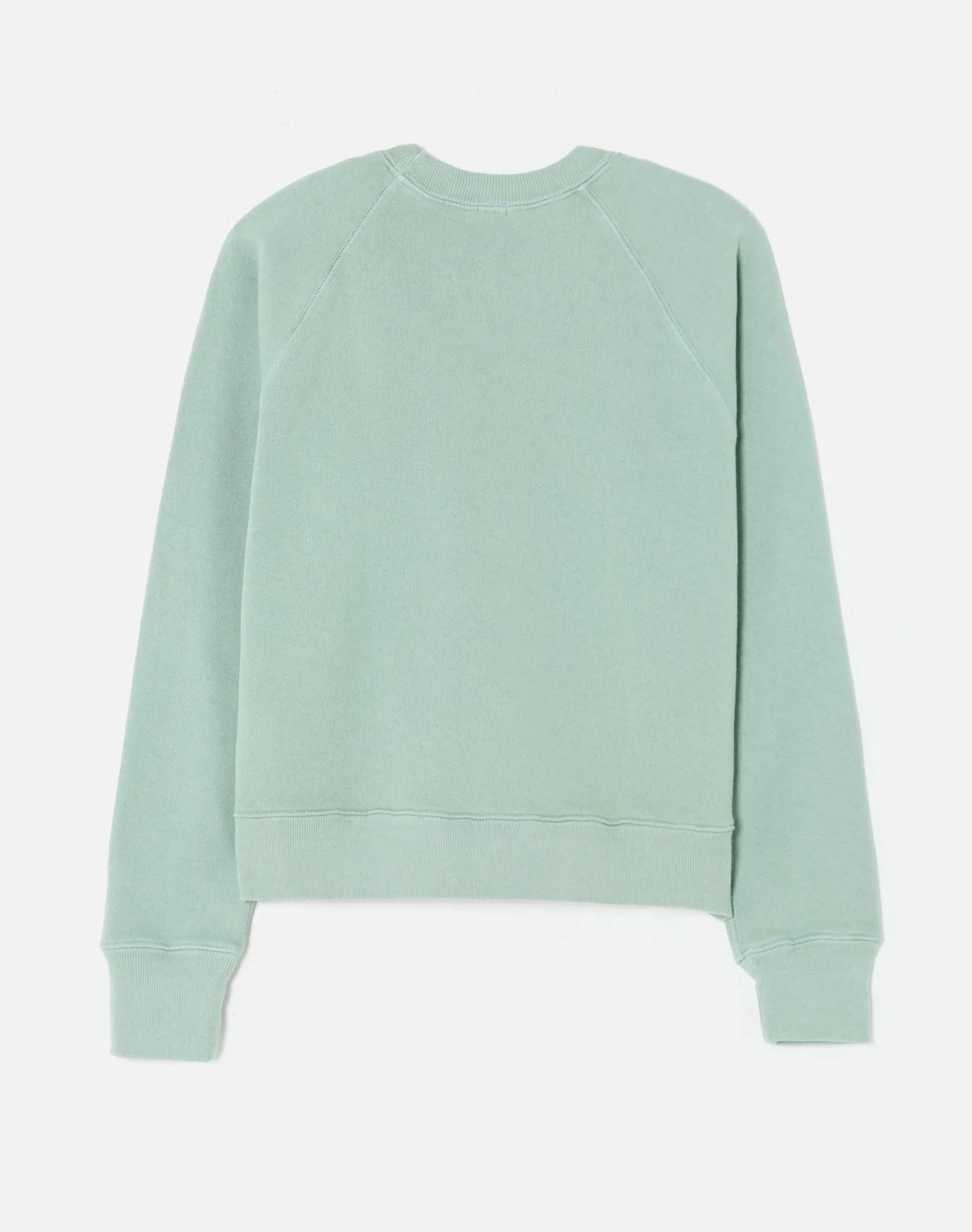 Classic Raglan Crewneck - Dusty Green sold by Re/Done product image thumbnail 2
