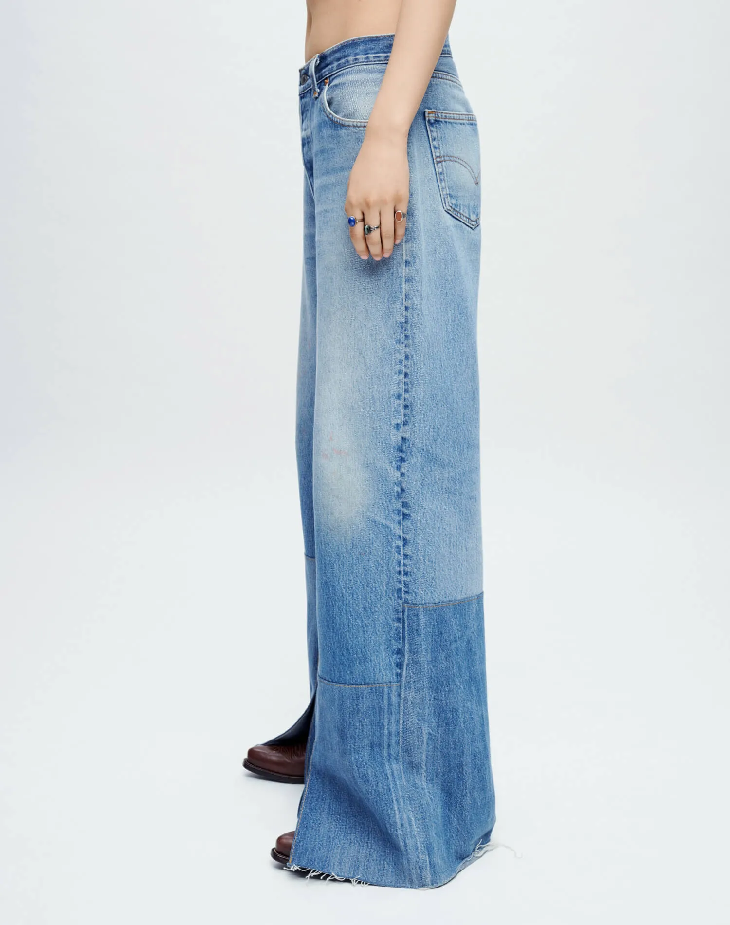 Levi's Low Rise Loose - Indigo sold by Re/Done product image thumbnail 3