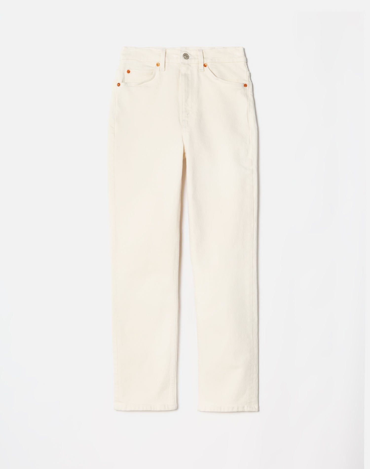 Comfort Stretch 70s Straight - Vintage White sold by Re/Done