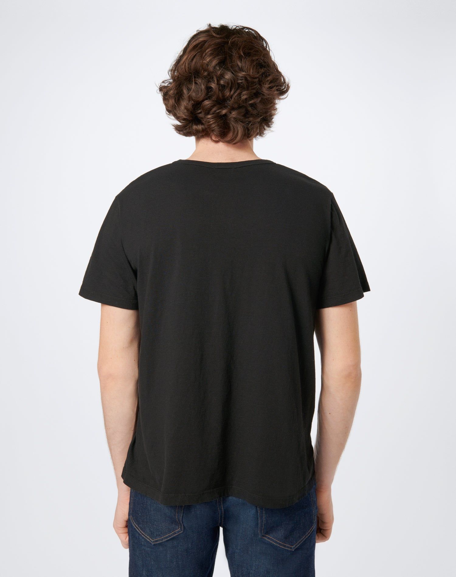 Modern Tee - Black sold by Re/Done product image thumbnail 6