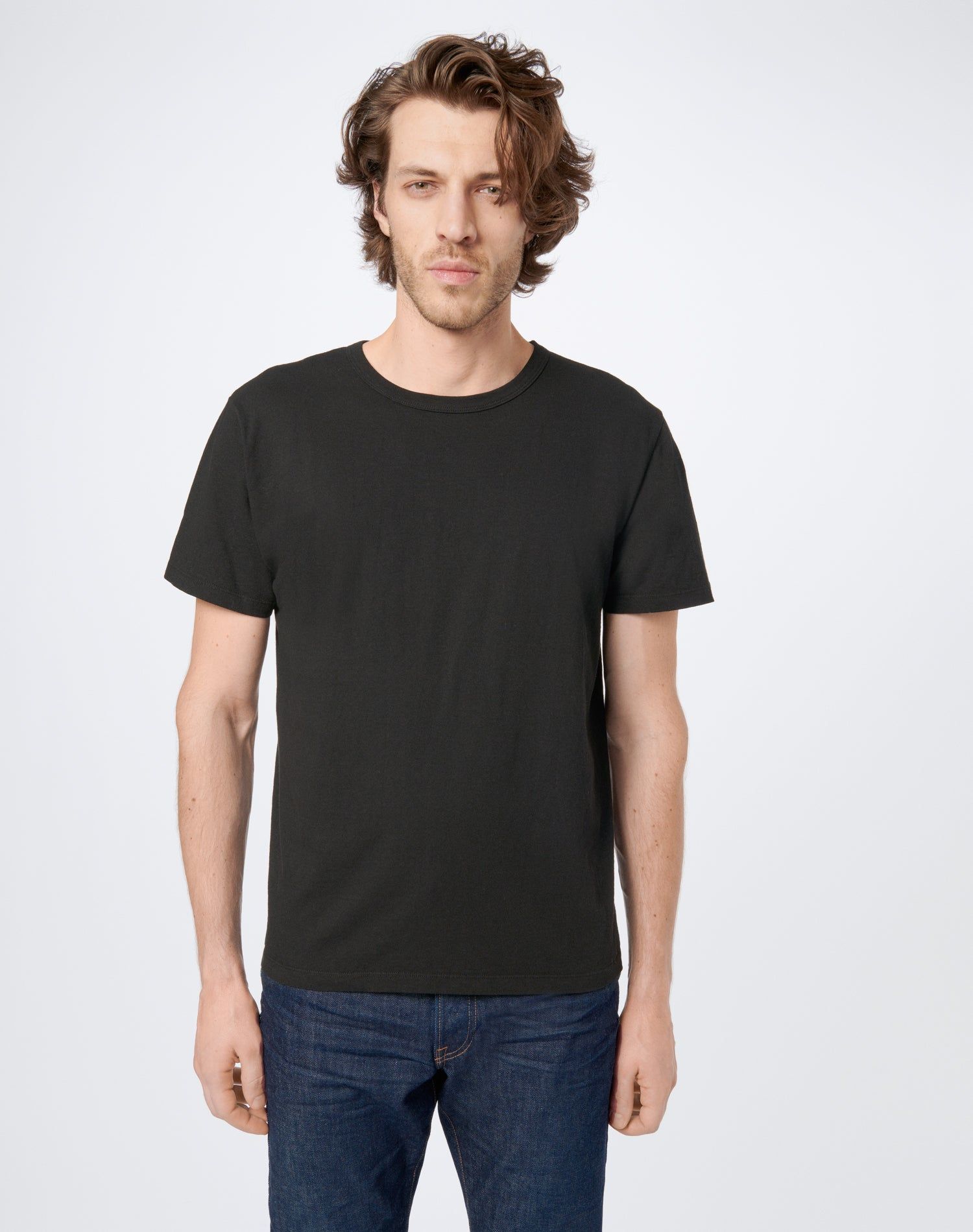 Modern Tee - Black sold by Re/Done product image thumbnail 3