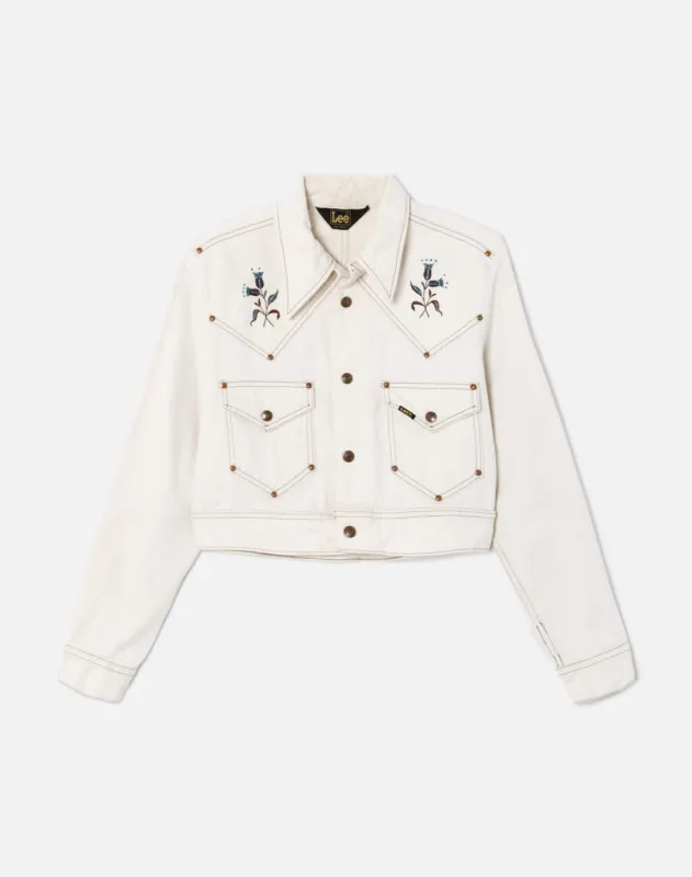 70s Lee Cropped Jacket made by Re/Done