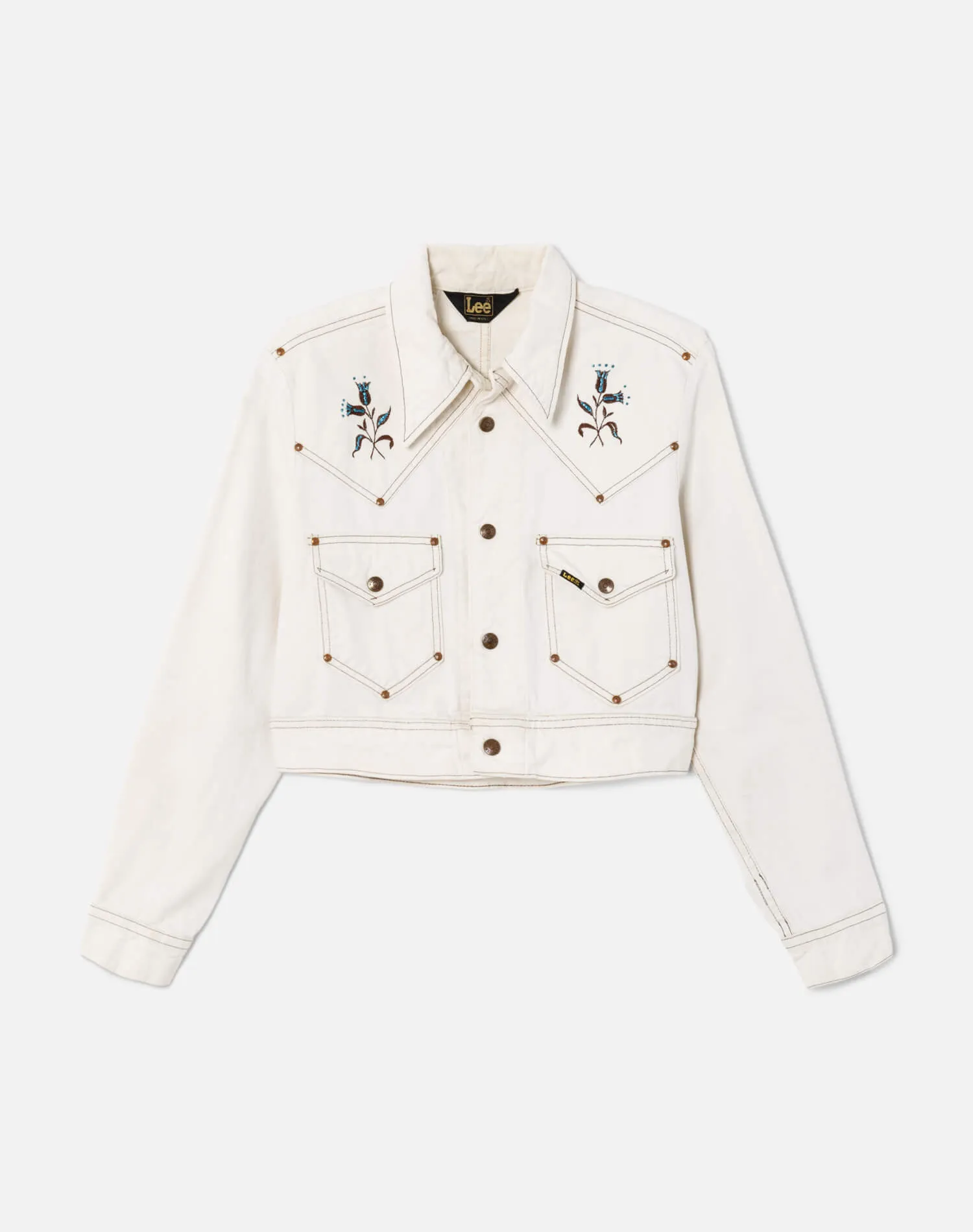 70s Lee Cropped Jacket sold by Re/Done