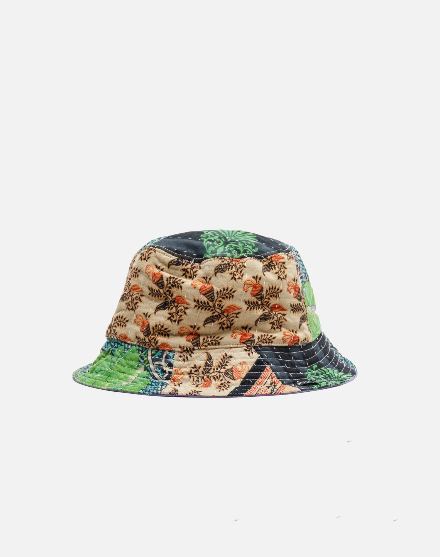 Upcycled Quilt Bucket Hat - #41 sold by Re/Done