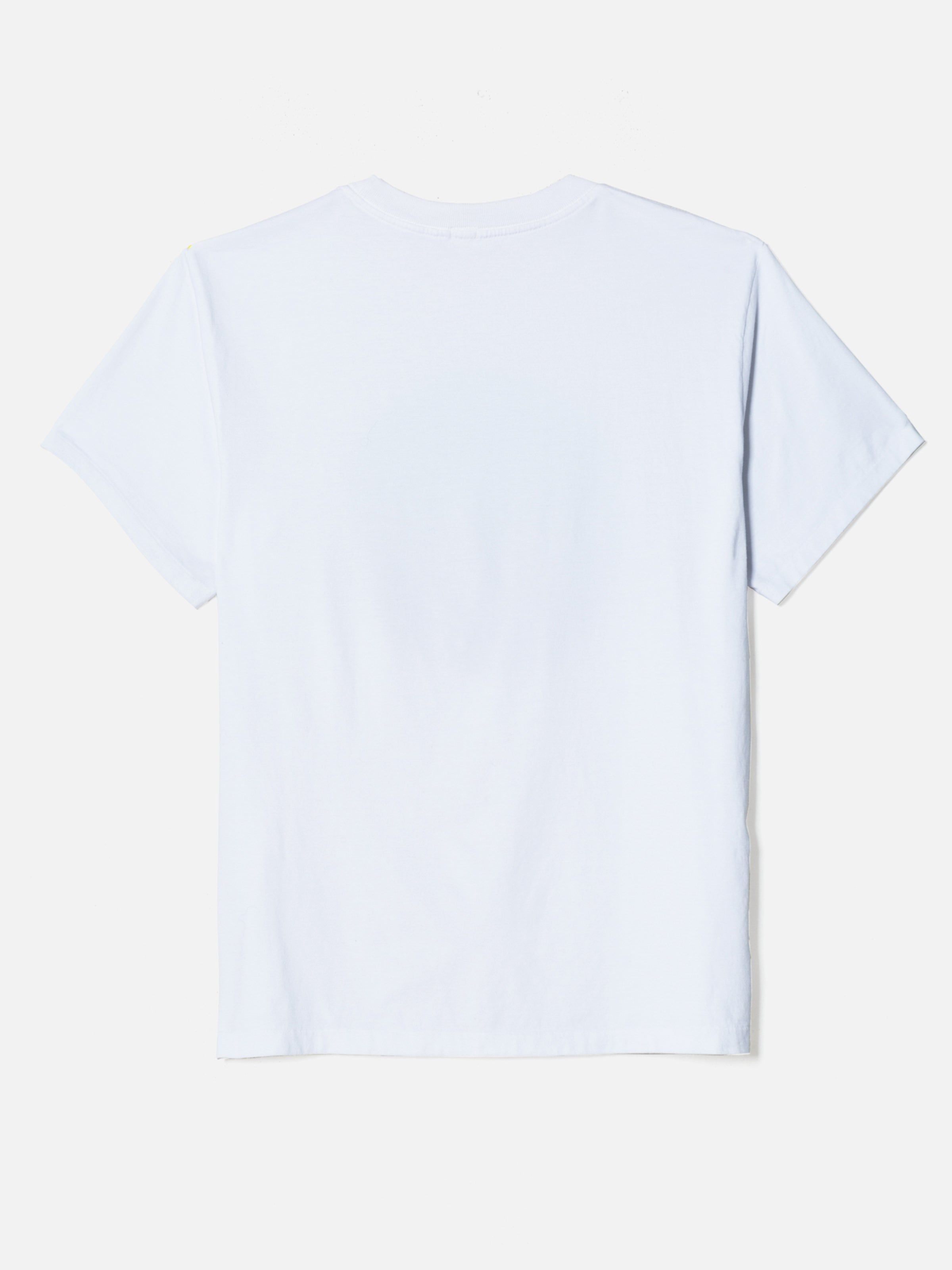 Classic "RE/DONE Spiral" Tee - Optic White sold by Re/Done product image thumbnail 2