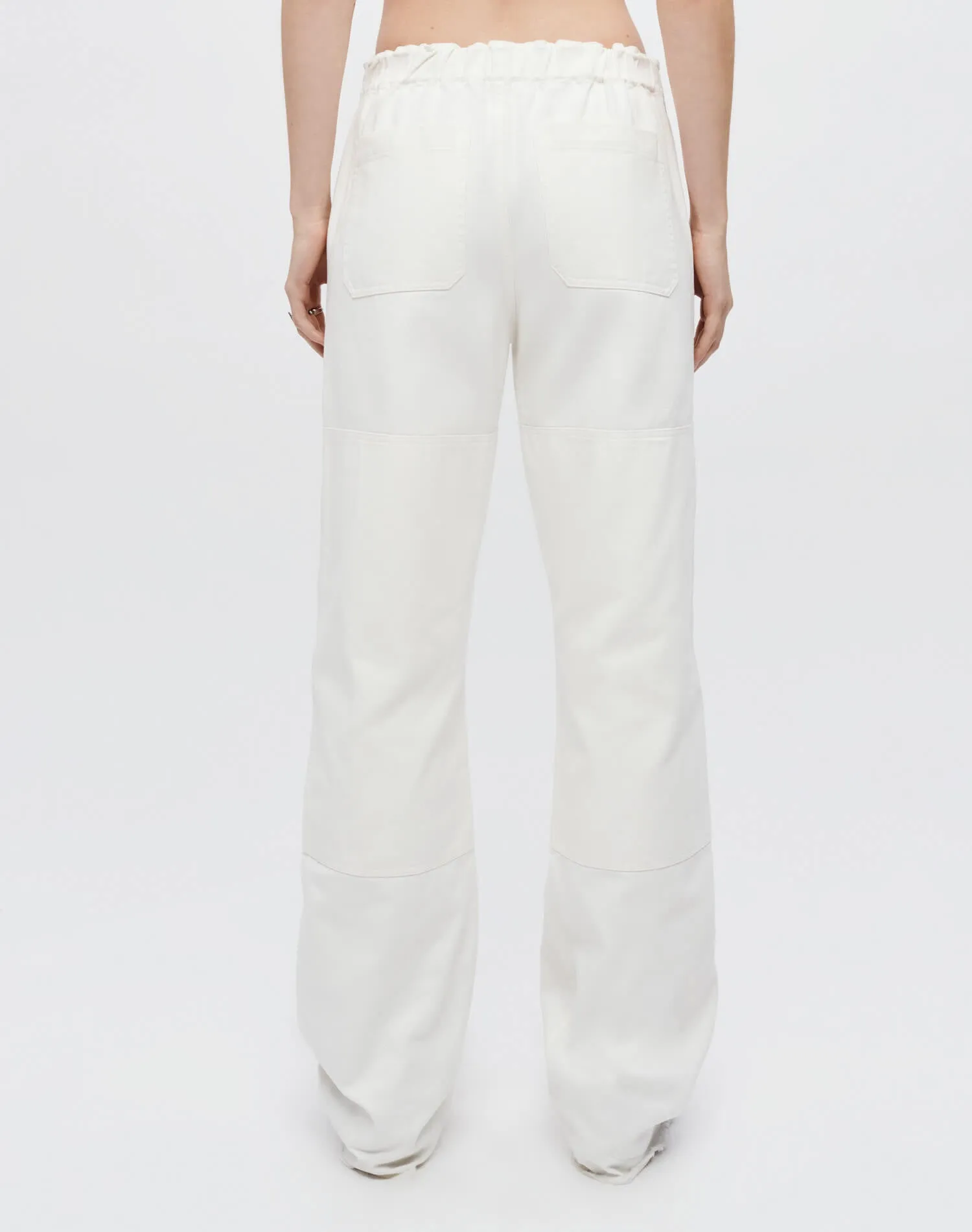Beach Pant - Vintage White sold by Re/Done product image thumbnail 4