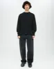 Hanes Loose Long Sleeve Tee - Aged Black sold by Re/Done