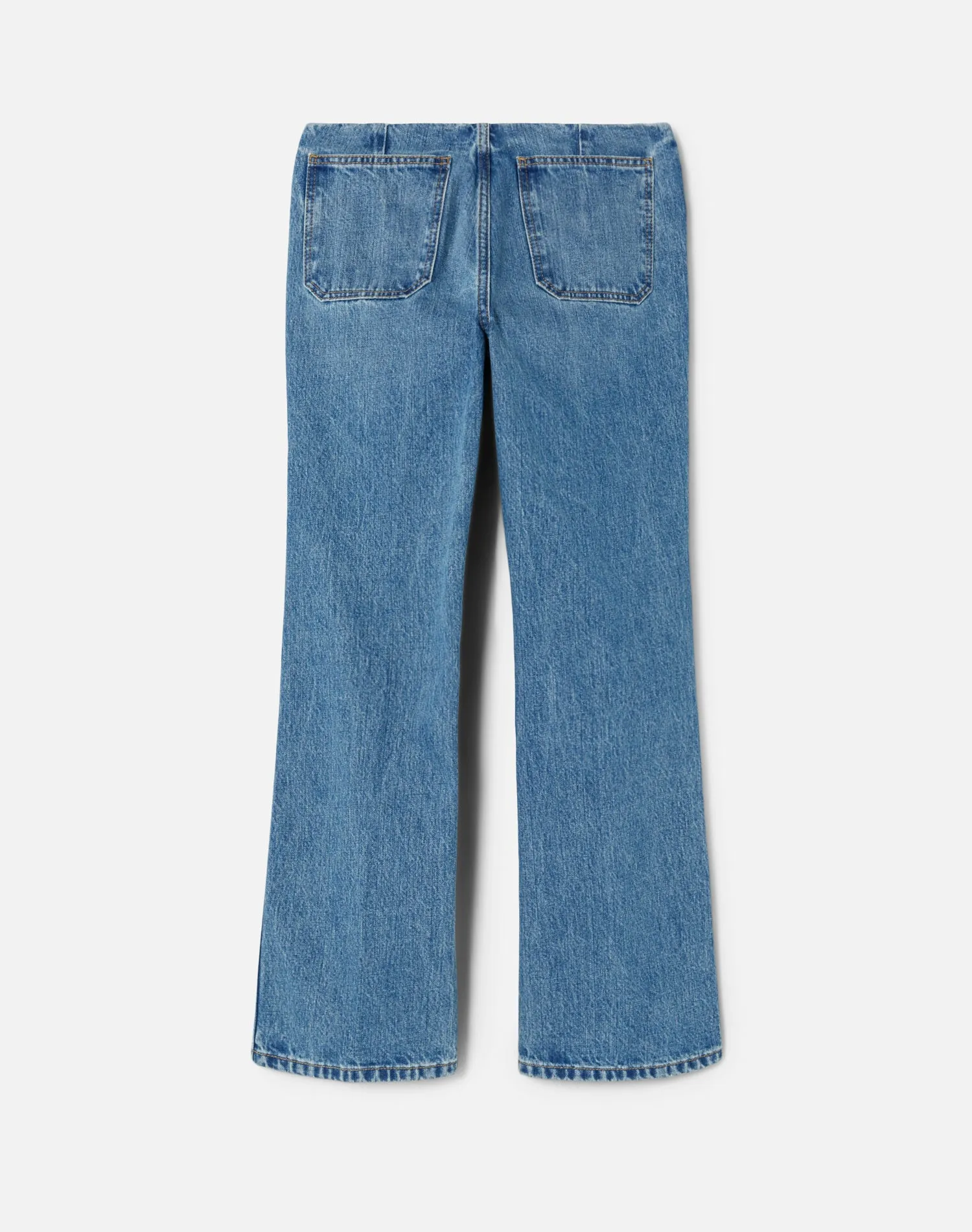 Button Front Crop Boot - Riot sold by Re/Done product image thumbnail 2
