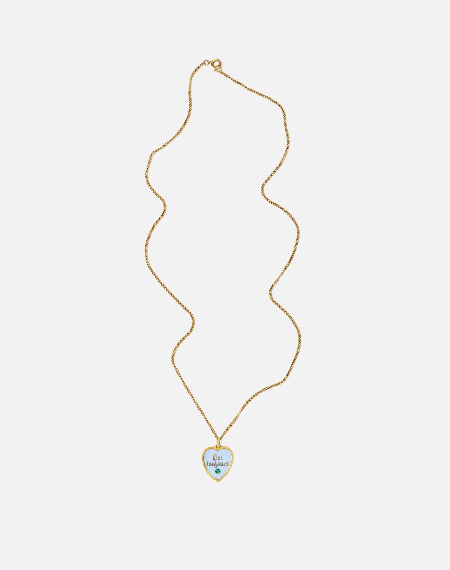80s 18k Toi Toujours Pendant sold by Re/Done product image thumbnail 3