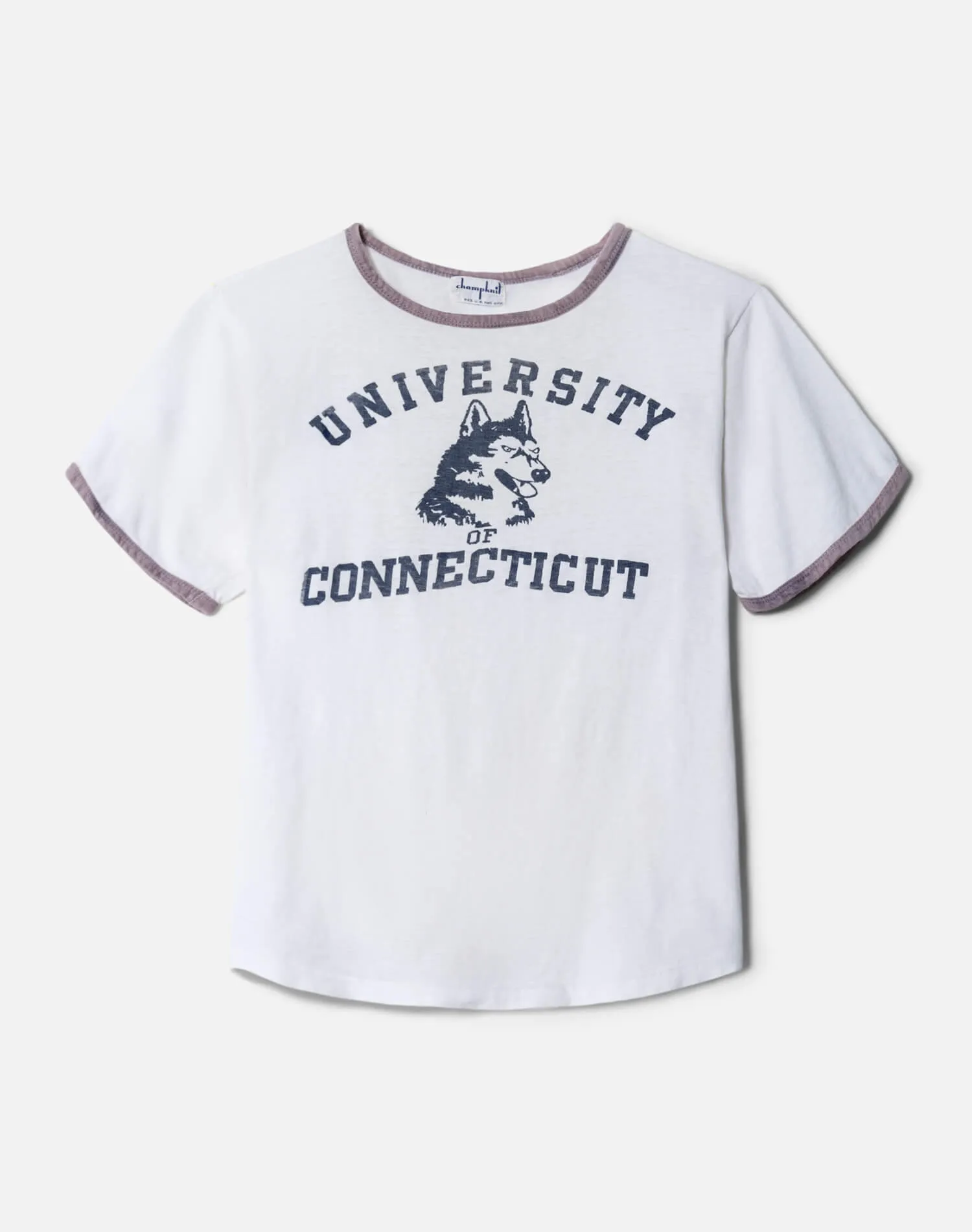 50s Champknit Collegiate Ringer Tee sold by Re/Done