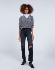 Cozy Sweatshirt - Heather Grey sold by Re/Done