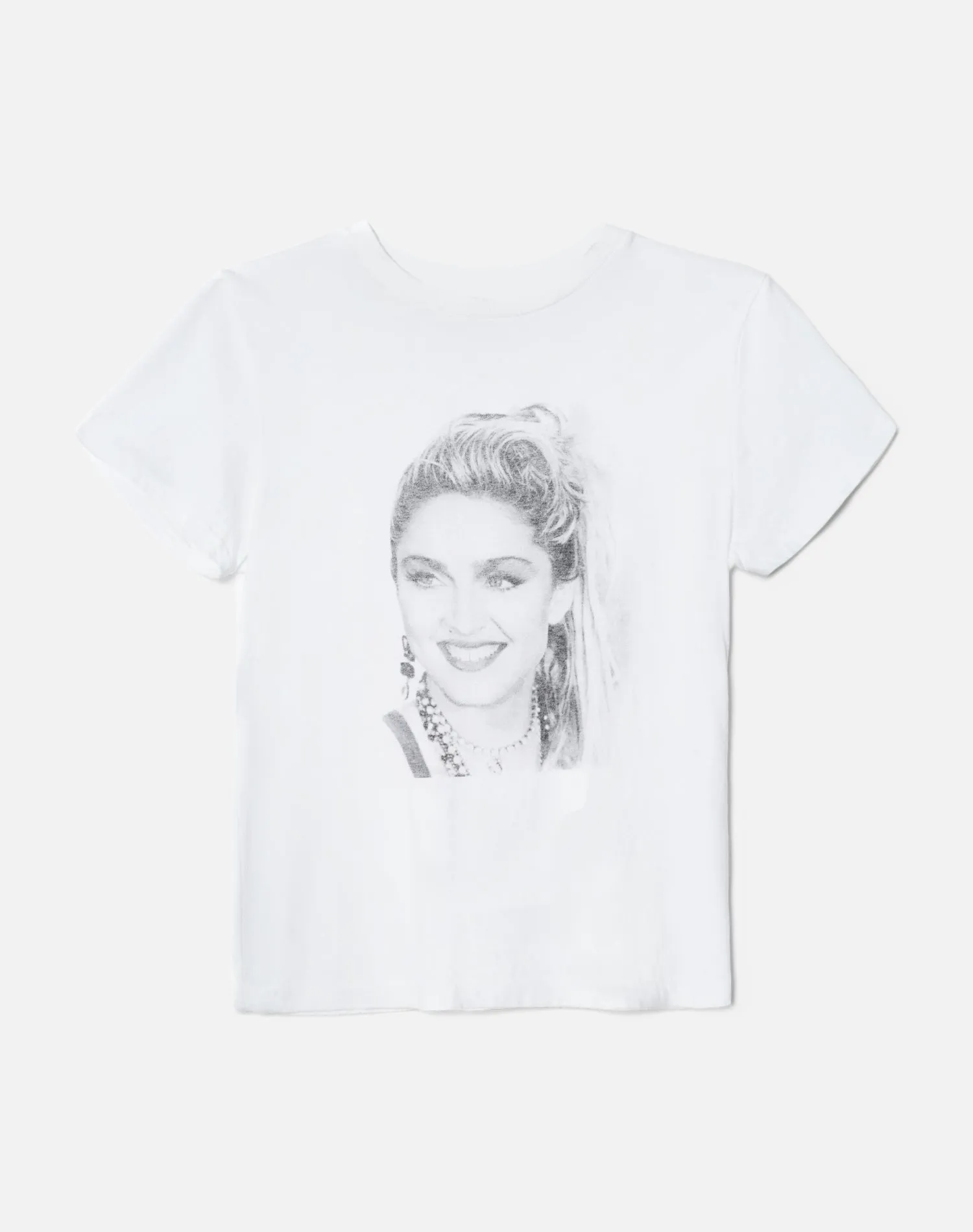 Classic "Madonna" Tee - Optic White sold by Re/Done product image thumbnail 5