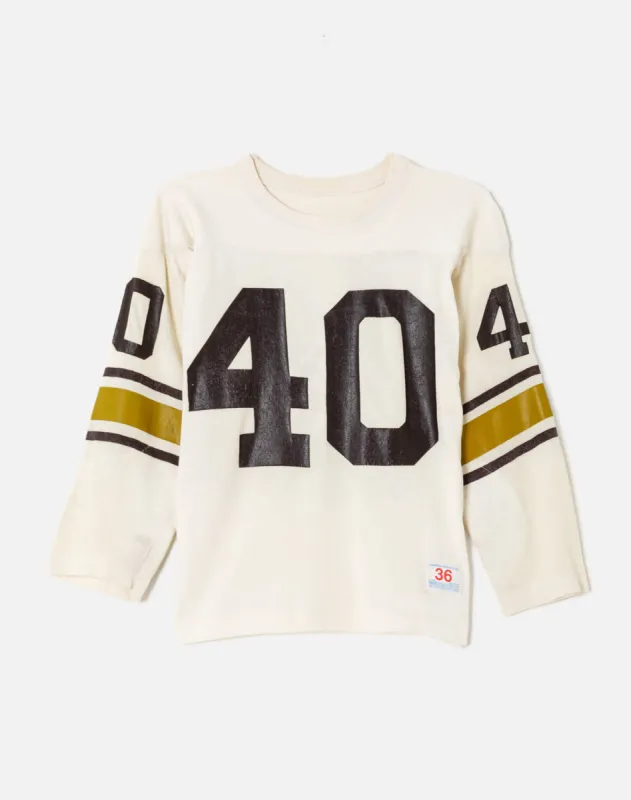 60s Beige Champion Jersey sold by Re/Done