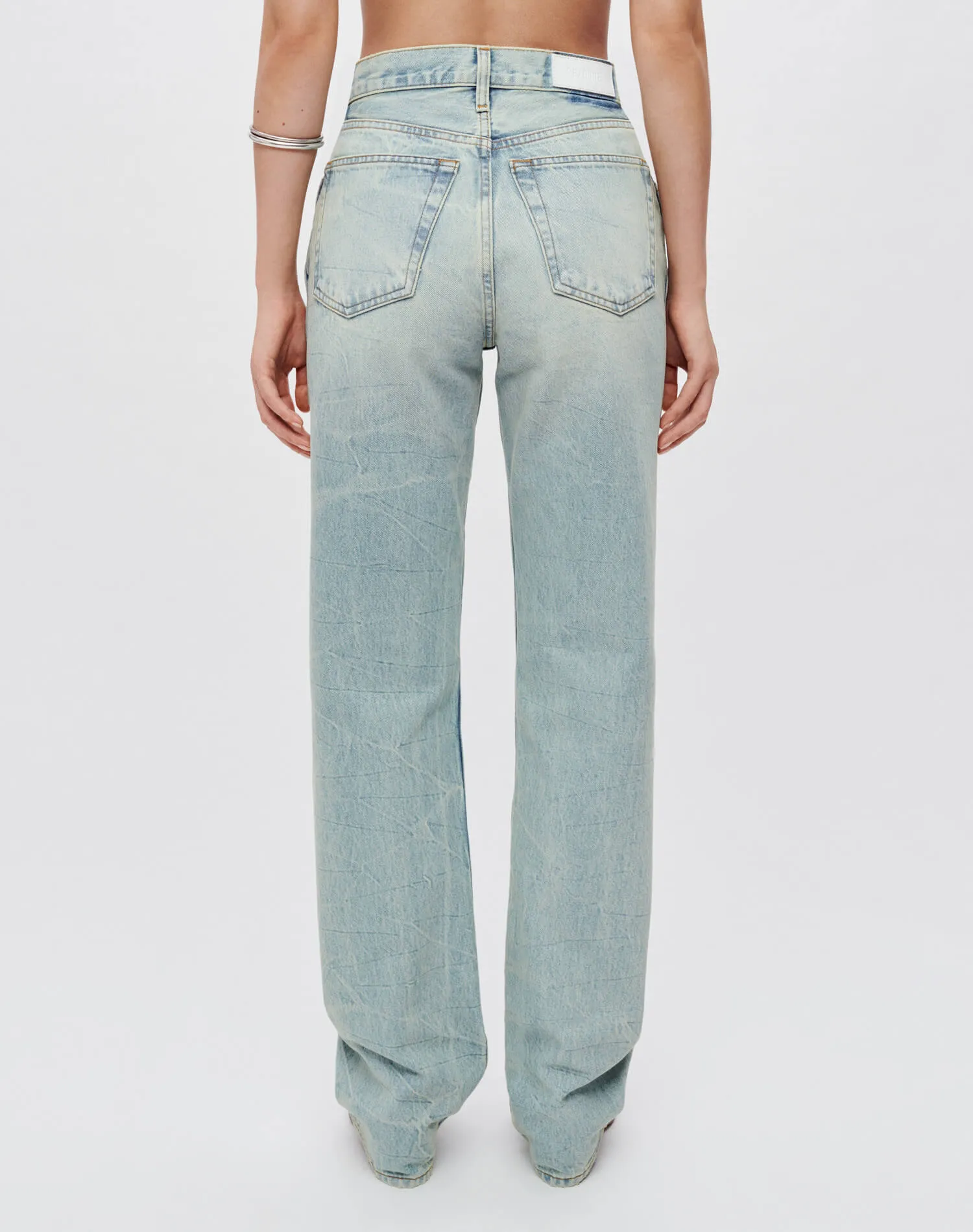 90s High Rise Loose - Ranch Water sold by Re/Done product image thumbnail 4