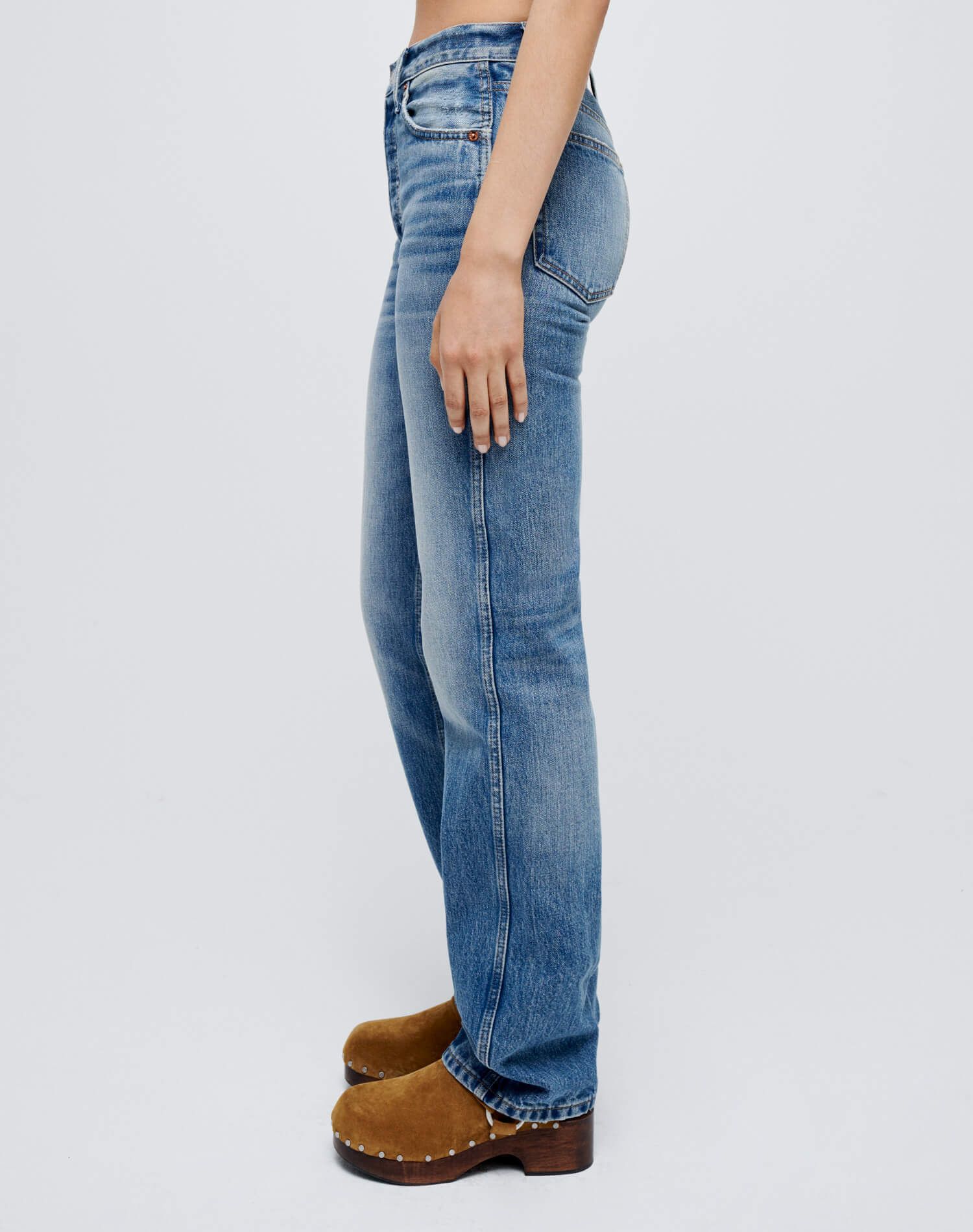 90s High Rise Loose - Blue Haze sold by Re/Done product image thumbnail 5