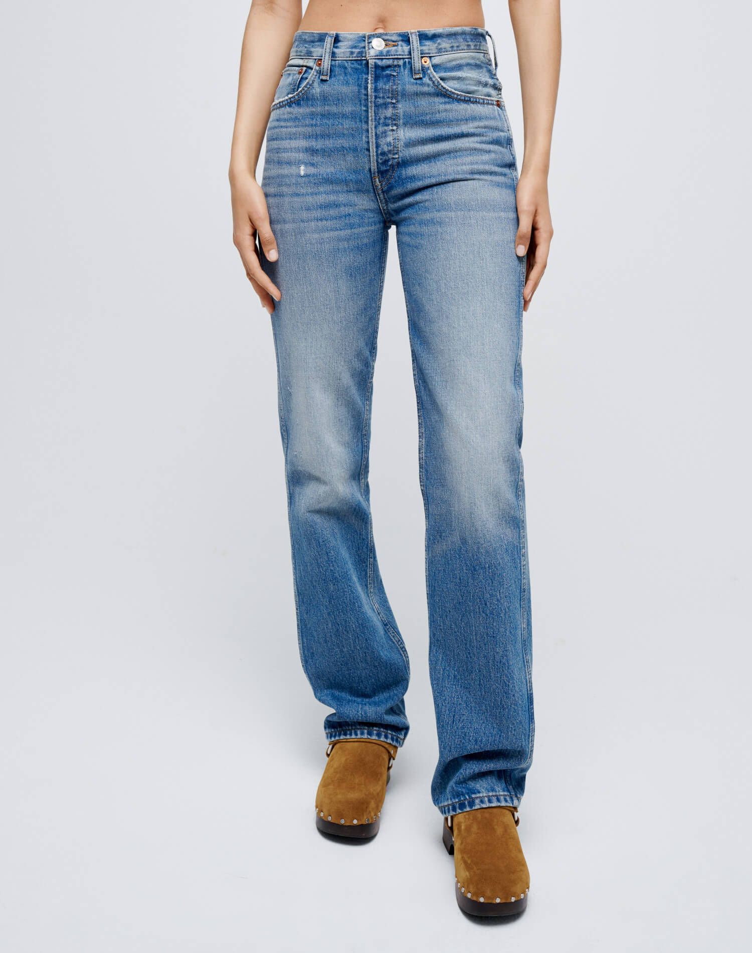 90s High Rise Loose - Blue Haze sold by Re/Done product image thumbnail 3