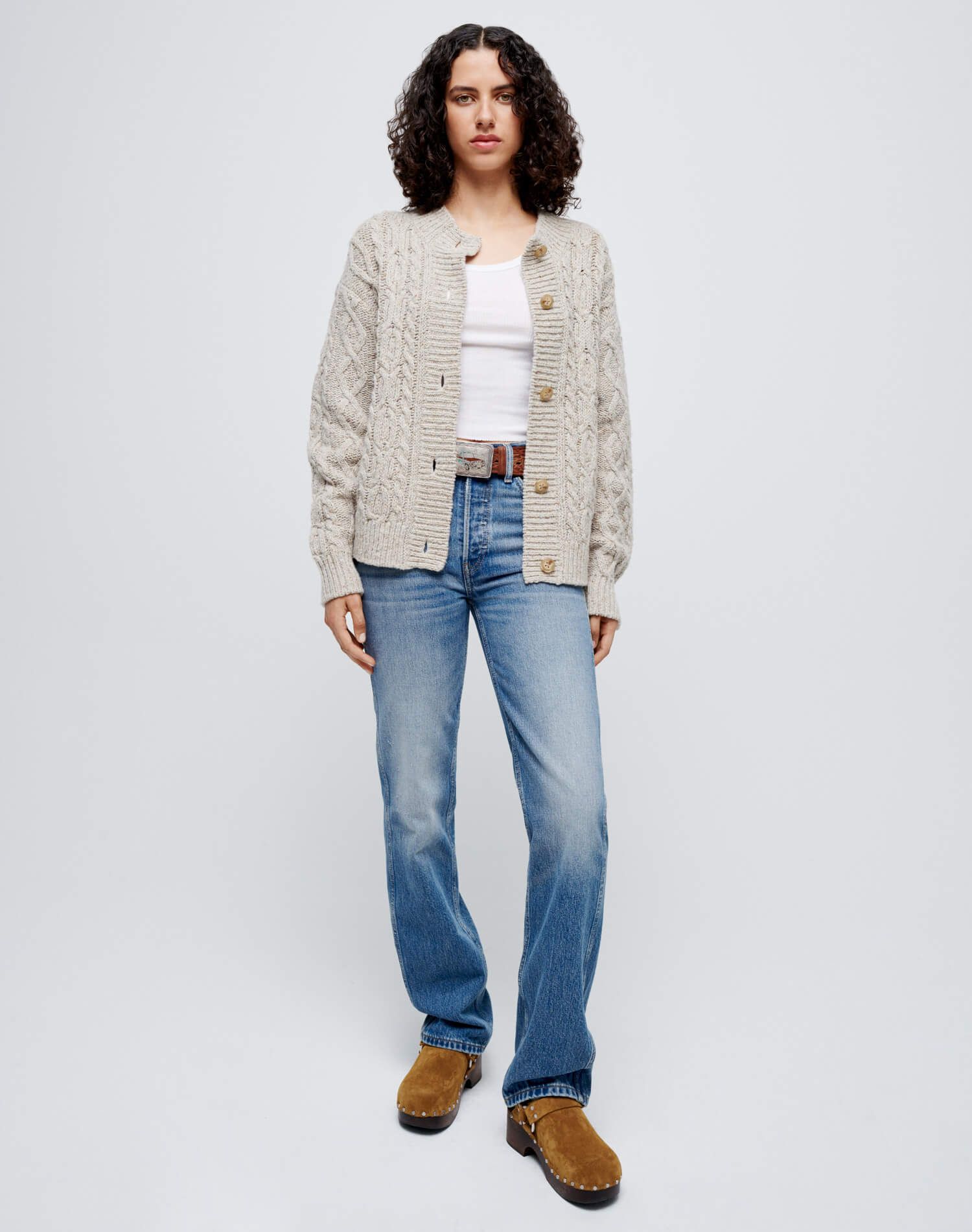 90s High Rise Loose - Blue Haze sold by Re/Done product image thumbnail 4