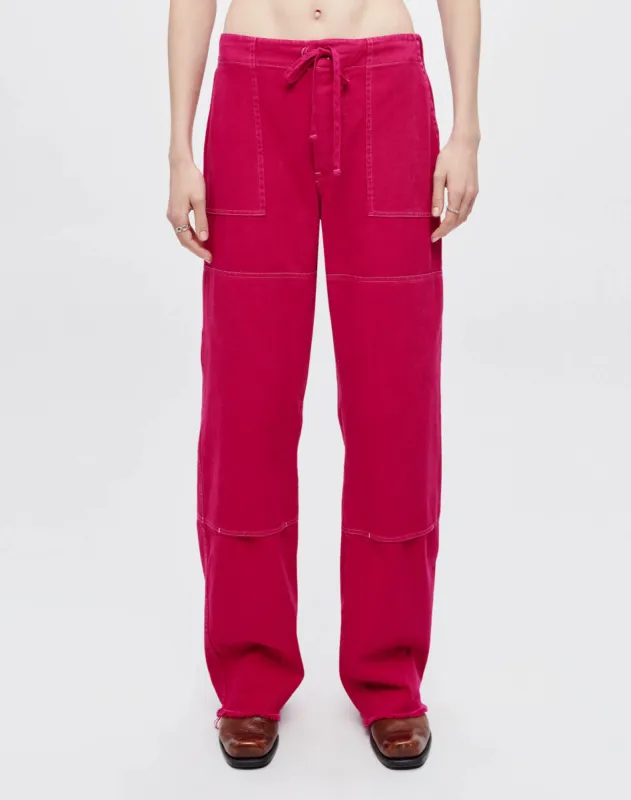 Beach Pant - Dragon Fruit sold by Re/Done