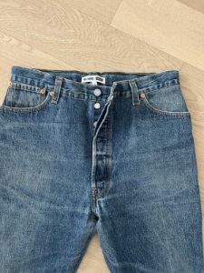 High Rise Ankle Crop sold by Re/Done