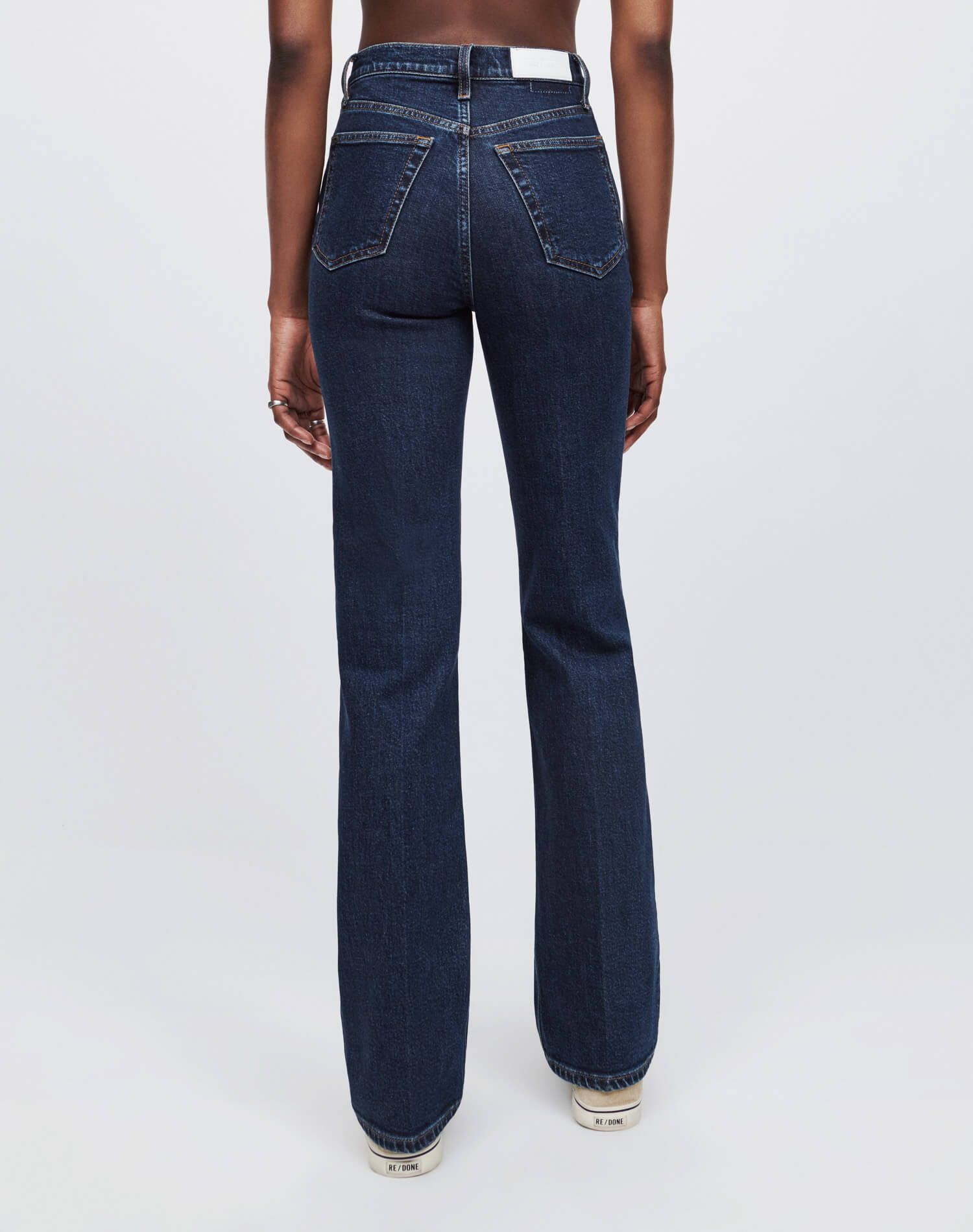 Comfort Stretch 70s Bootcut - Dark Rinse sold by Re/Done product image thumbnail 4