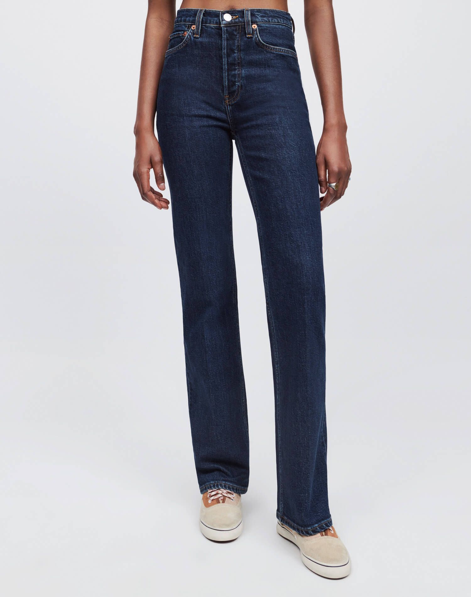 Comfort Stretch 70s Bootcut - Dark Rinse sold by Re/Done