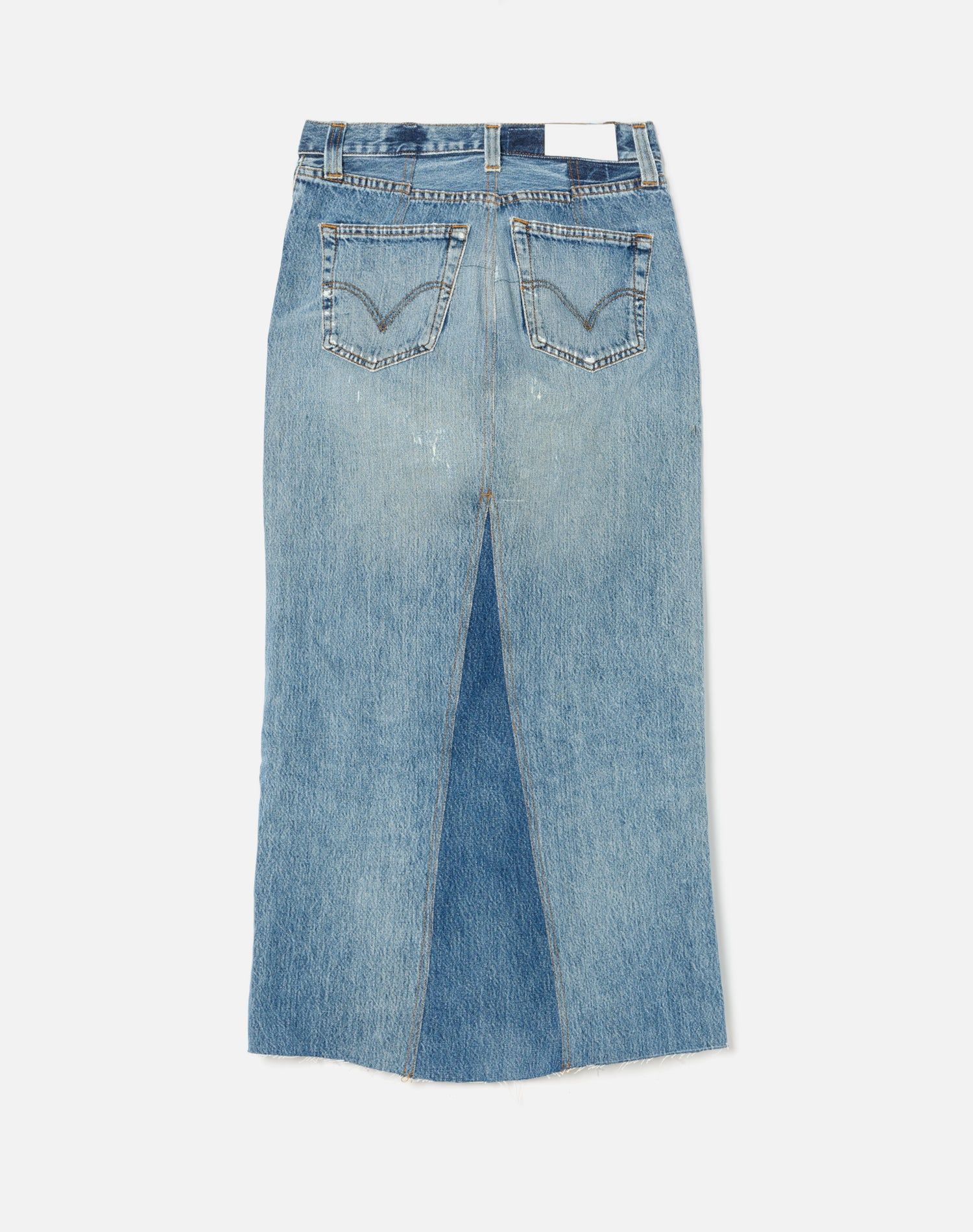 Long Denim Skirt - Indigo sold by Re/Done product image thumbnail 2