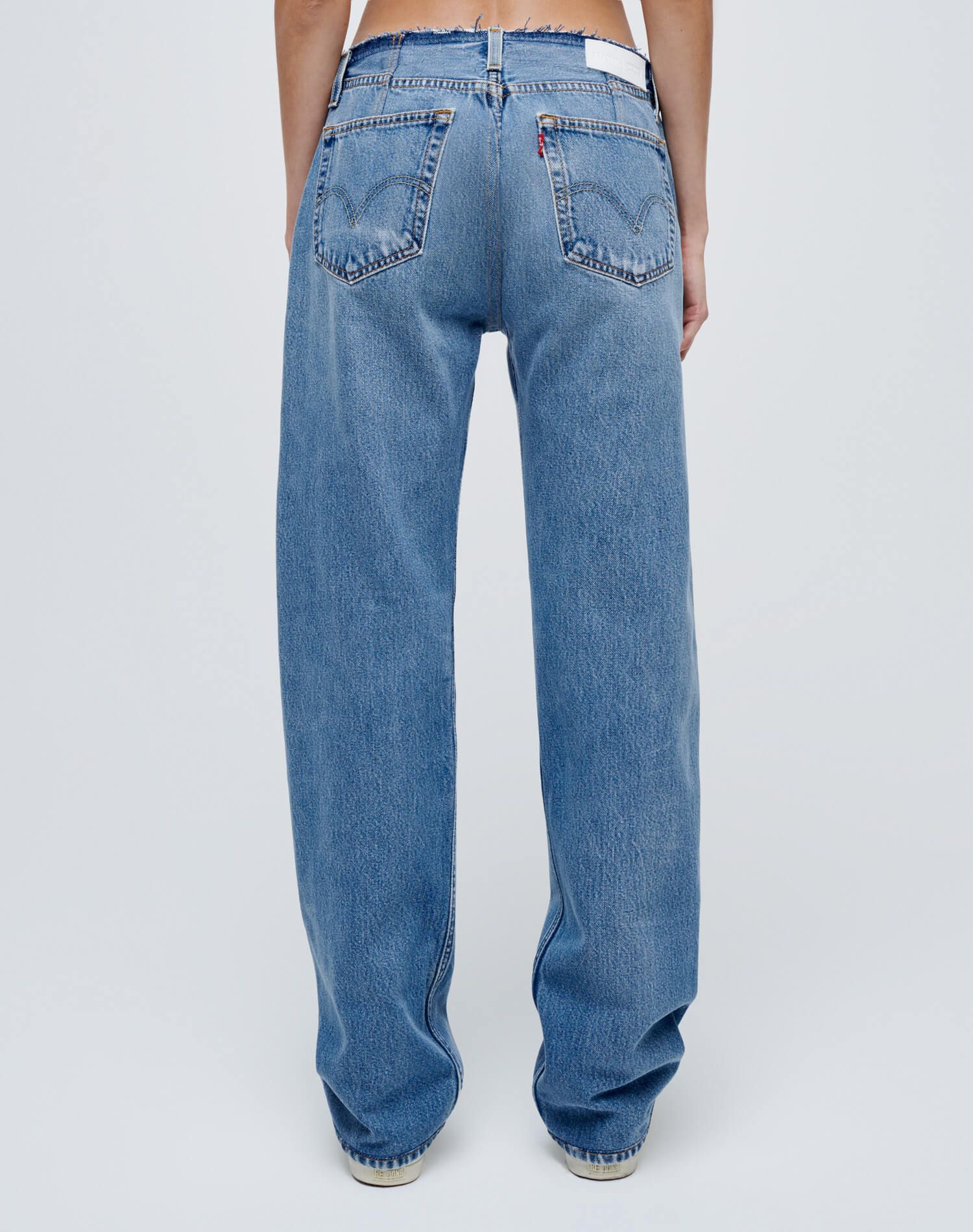 Levi's Raw Waist 90s Jean - Indigo sold by Re/Done product image thumbnail 3