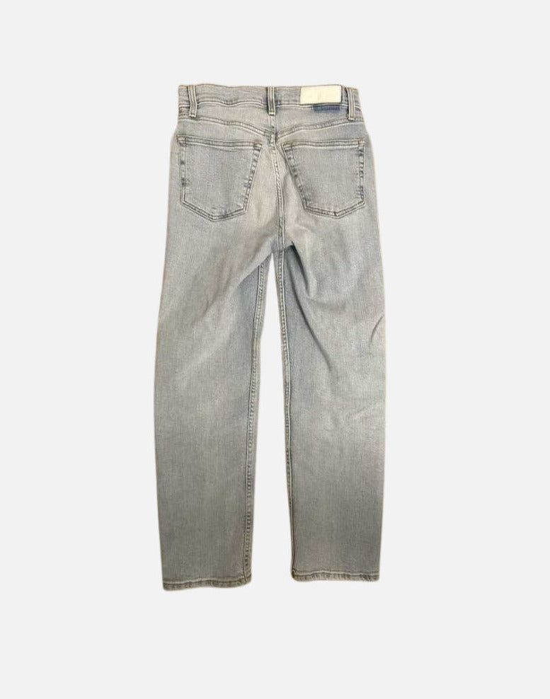 Re/done 70s faded mid-rise straight-leg jean sold by Re/Done product image thumbnail 2