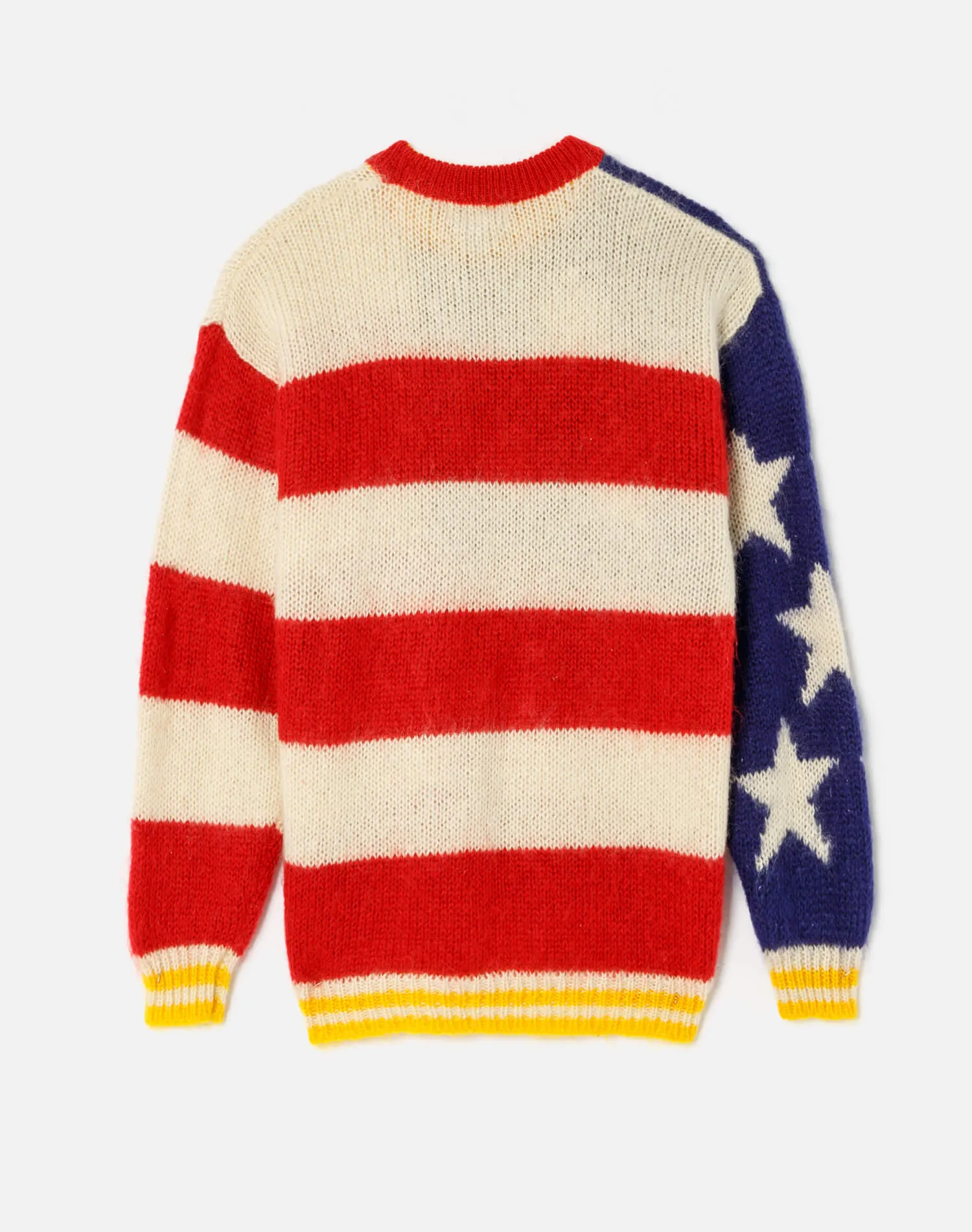 80s "American Flag" Mohair Sweater in Size Large sold by Re/Done product image thumbnail 2