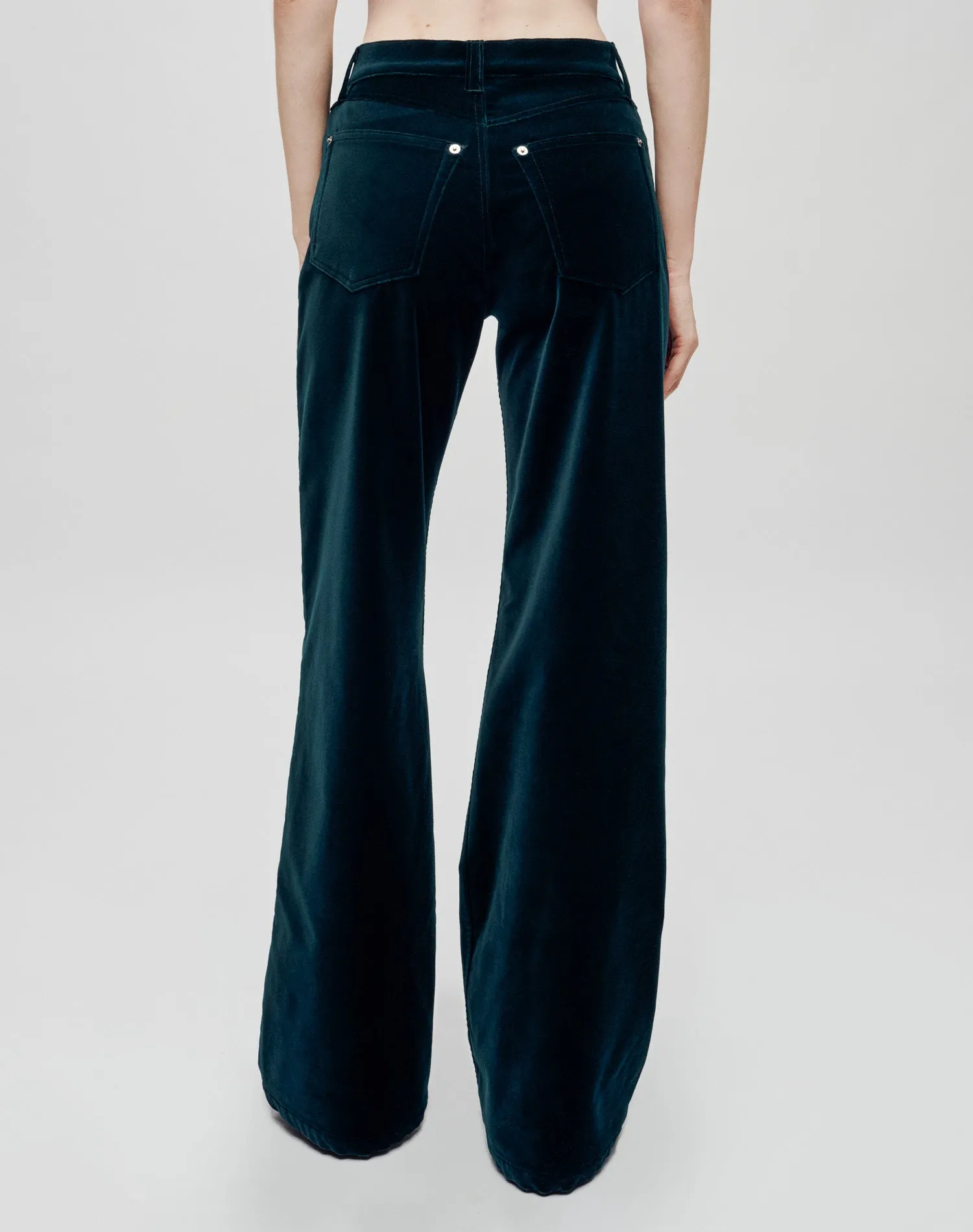 Velvet Workwear Wide Leg - Spruce sold by Re/Done product image thumbnail 4