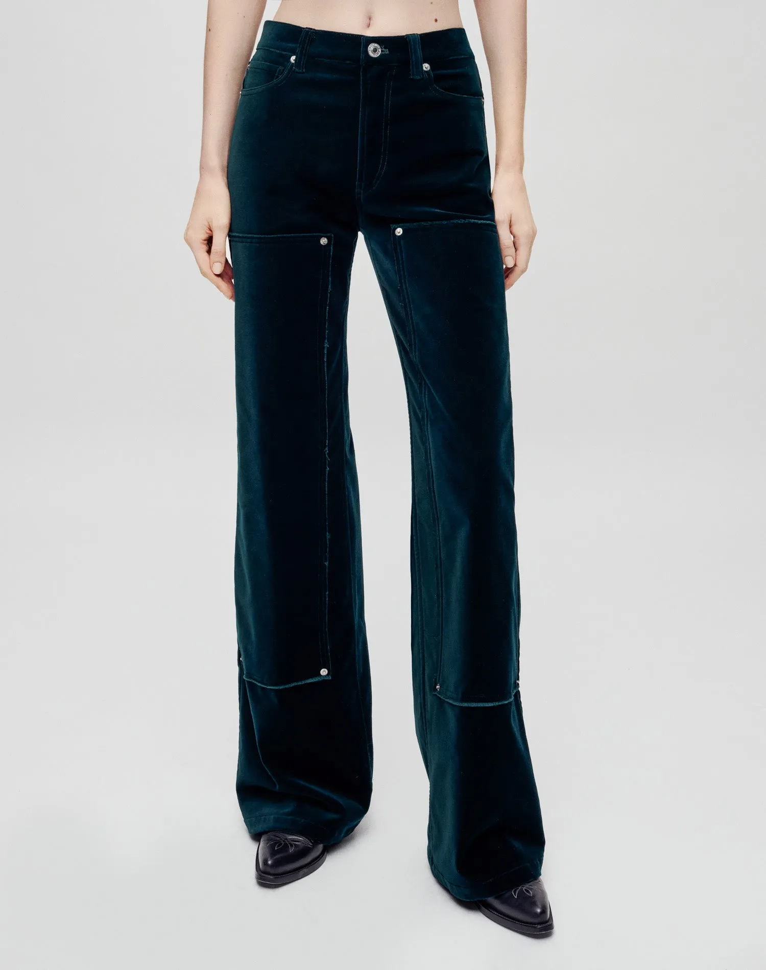 Velvet Workwear Wide Leg - Spruce sold by Re/Done