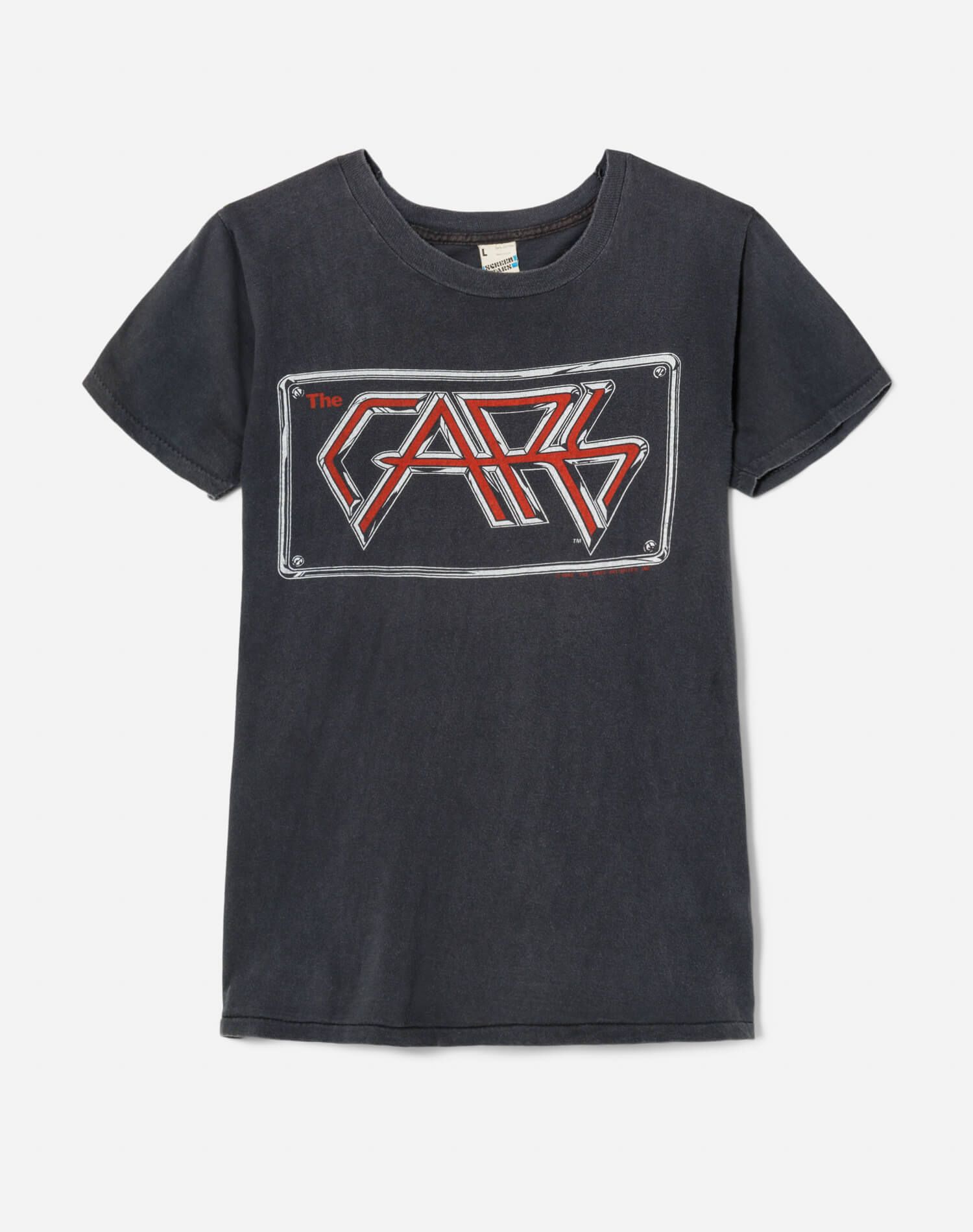 1983 The Cars "On The Road" Tee sold by Re/Done