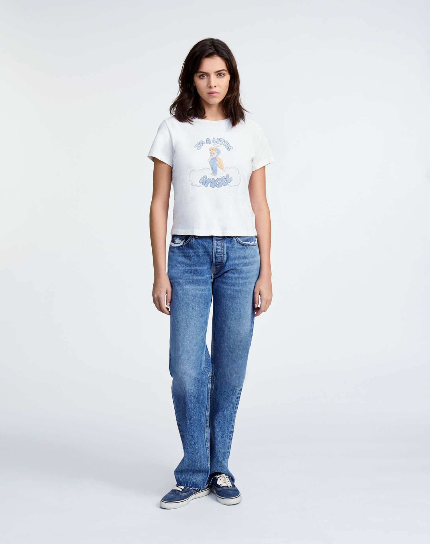 90s Comfy Jean - Chilled Indigo sold by Re/Done product image thumbnail 4