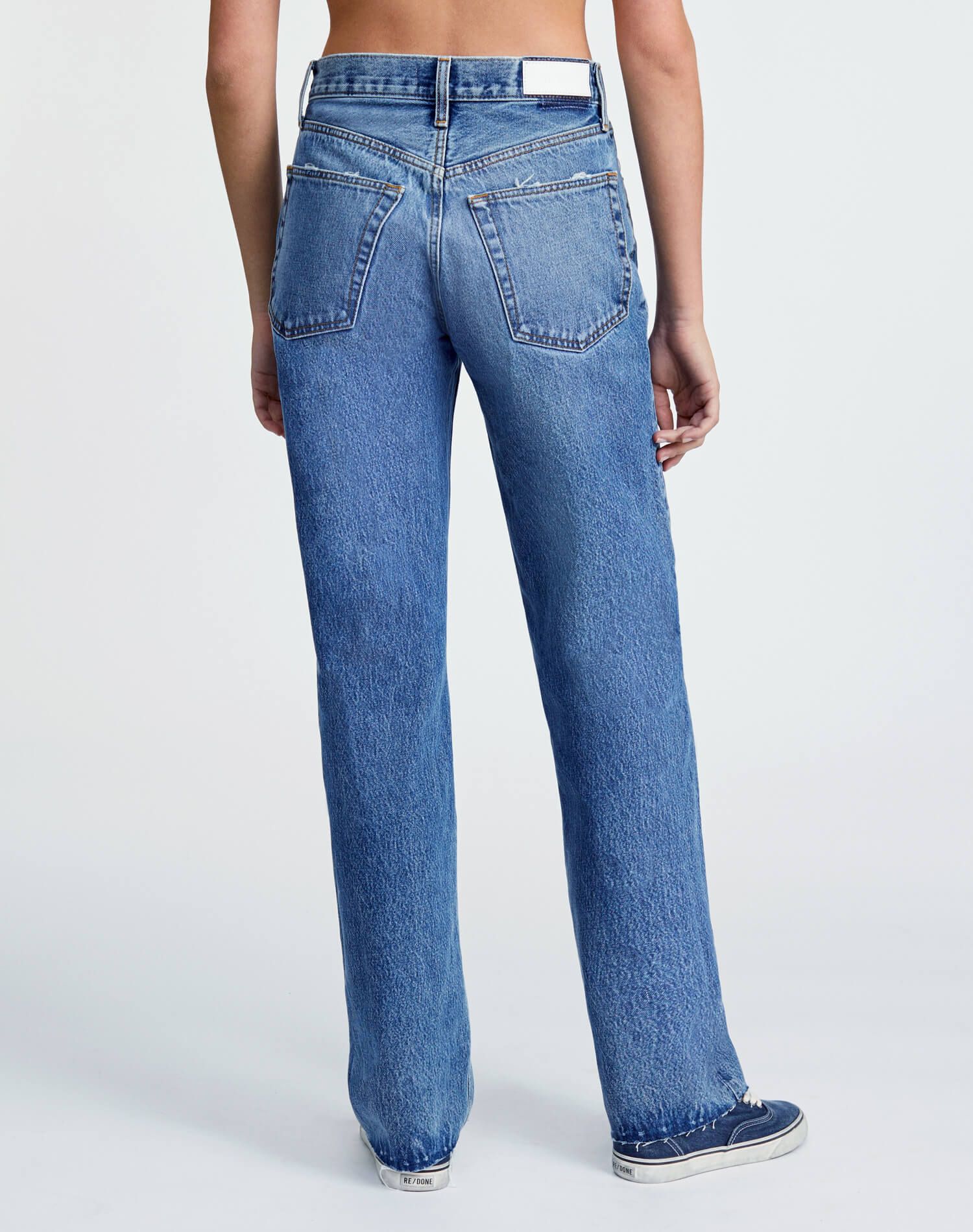 90s Comfy Jean - Chilled Indigo sold by Re/Done product image thumbnail 6