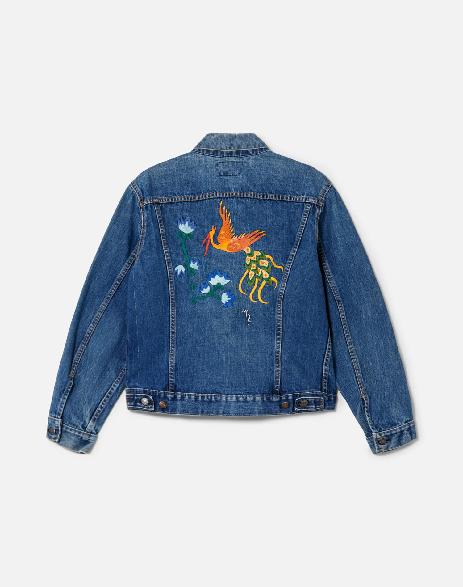 60s Big E Levi's Embroidered Jacket sold by Re/Done product image thumbnail 2