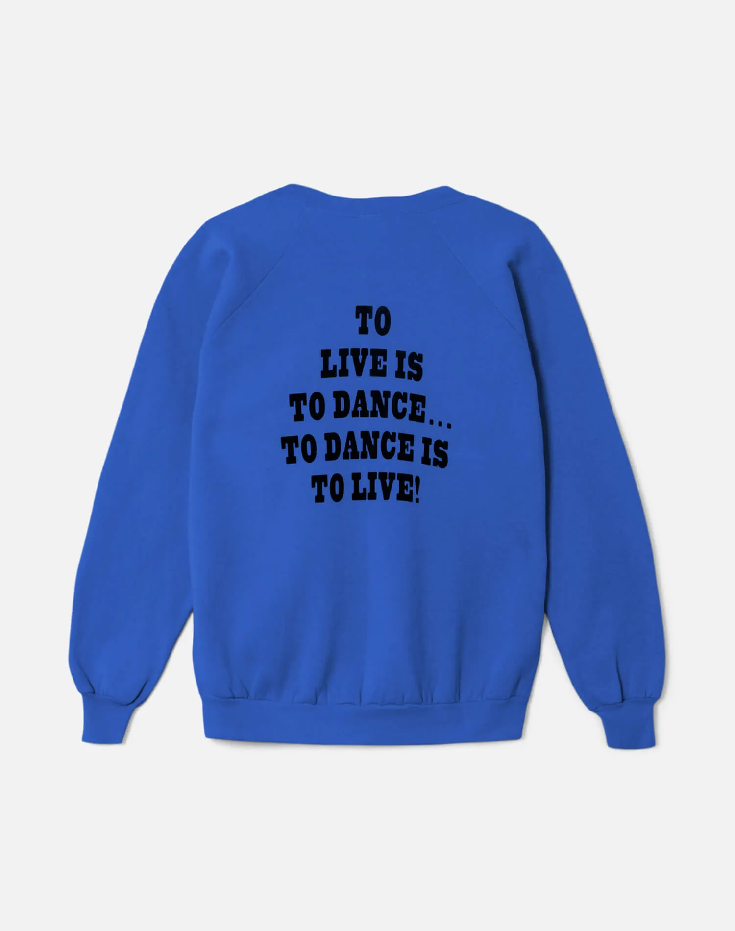 Upcycled "Snoopy Dancing" Sweatshirt in Royal Blue - 11229730 sold by Re/Done product image thumbnail 2